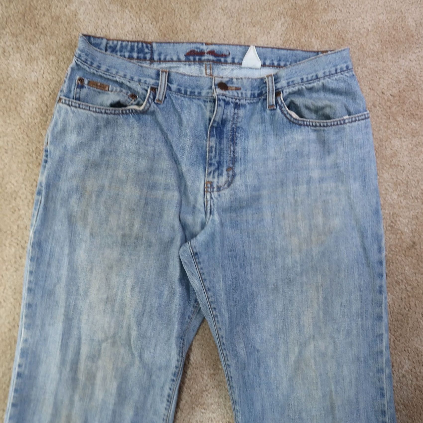 Eddie Bauer VINTAGE Eddie Bauer Jeans Shirt? Size US 32 / EU 48 - 4 Thumbnail