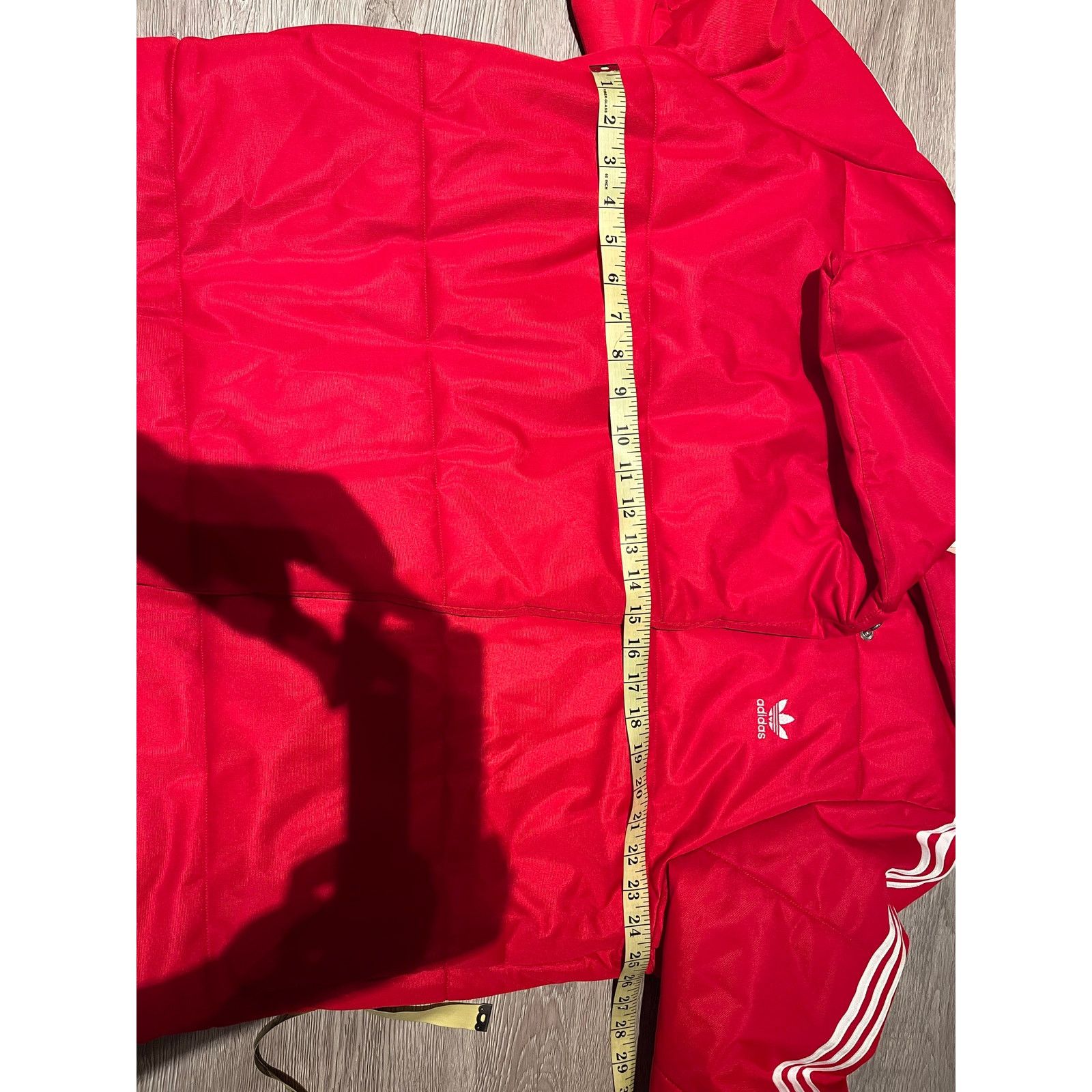 Adidas adidas - TRACKTOP PUFFER Jacket / L / Red Size L / US 10 / IT 46 - 8 Thumbnail
