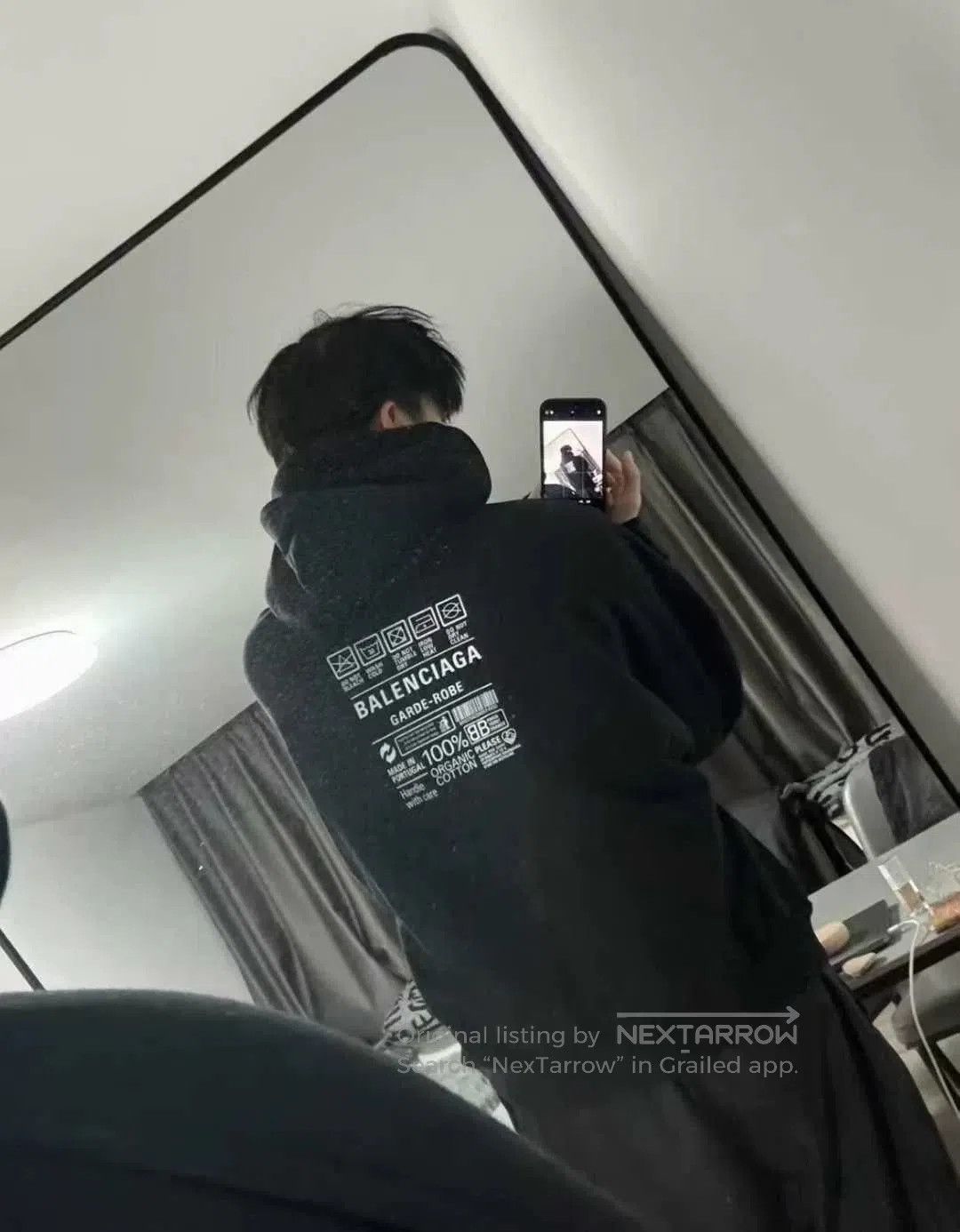 Balenciaga Balenciaga Eco Logo Hoodie. Size US L / EU 52-54 / 3 - 4 Thumbnail