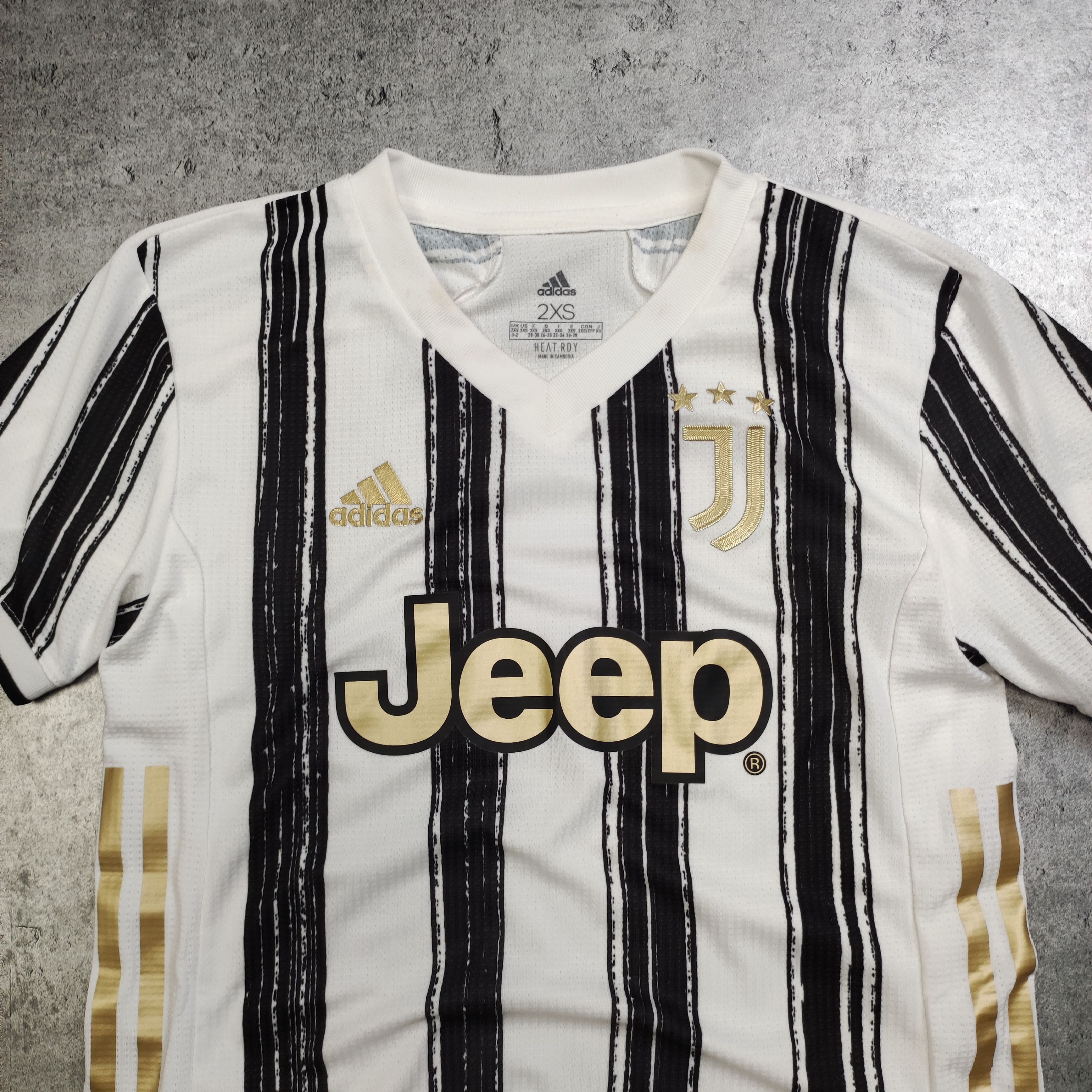 Adidas RARE Size XXL Juventus FC Football Authentic PRO Jersey Size US XXS / EU 40 - 4 Thumbnail