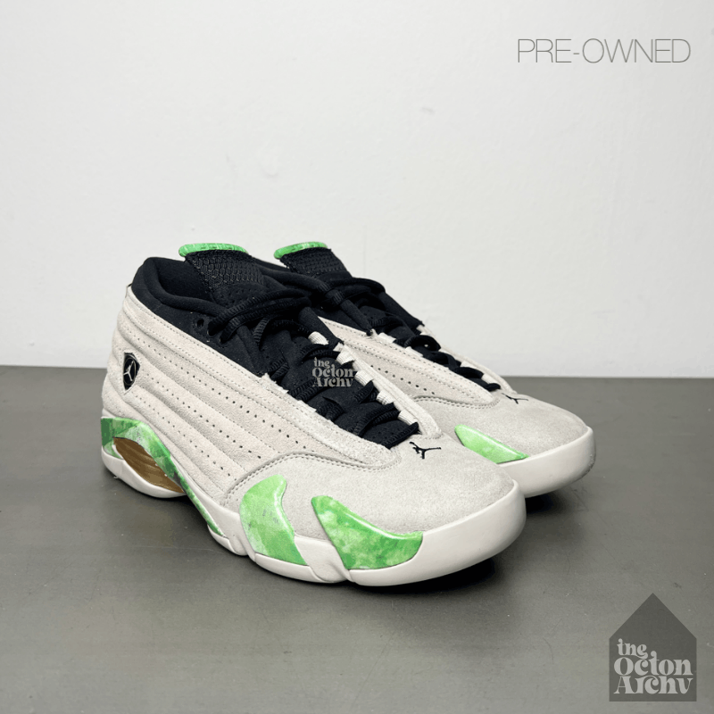 Jordan Brand Aleali May x Air Jordan 14 Retro Low SP Fortune DJ1034-200 Size US 9.5 / IT 39.5 - 1 Thumbnail