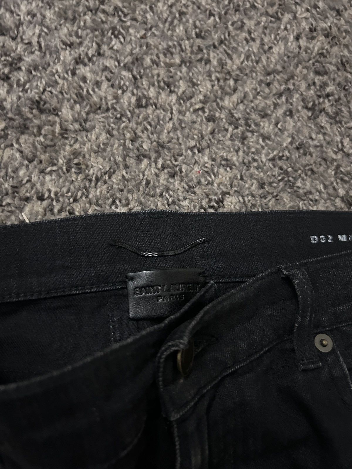 Yves Saint Laurent ysl d02 denim hedi era Size US 32 / EU 48 - 9 Thumbnail