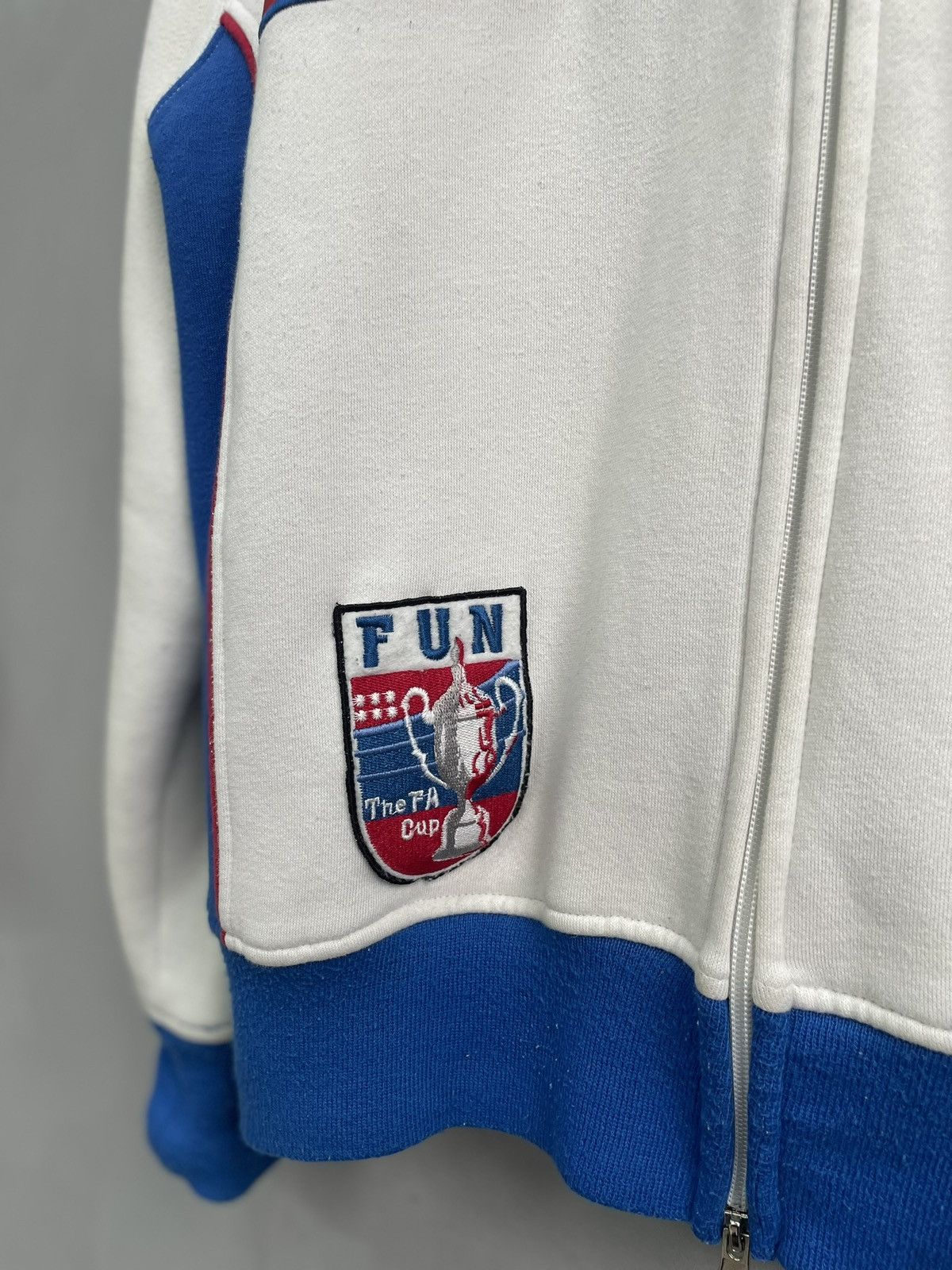 Chelsea Soccer Vintage blokecore England cup zip sweatshirt hoodie y2k Size US M / EU 48-50 / 2 - 5 Thumbnail