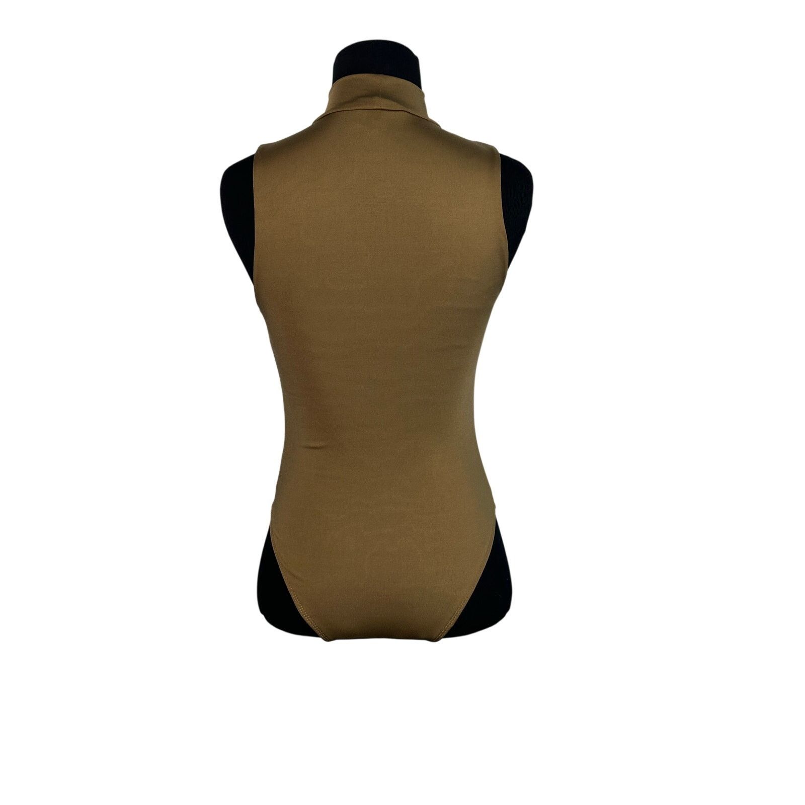 Forever 21 Forever 21 olive brown sleeveless bodysuit size Small Size S / US 4 / IT 40 - 9 Thumbnail