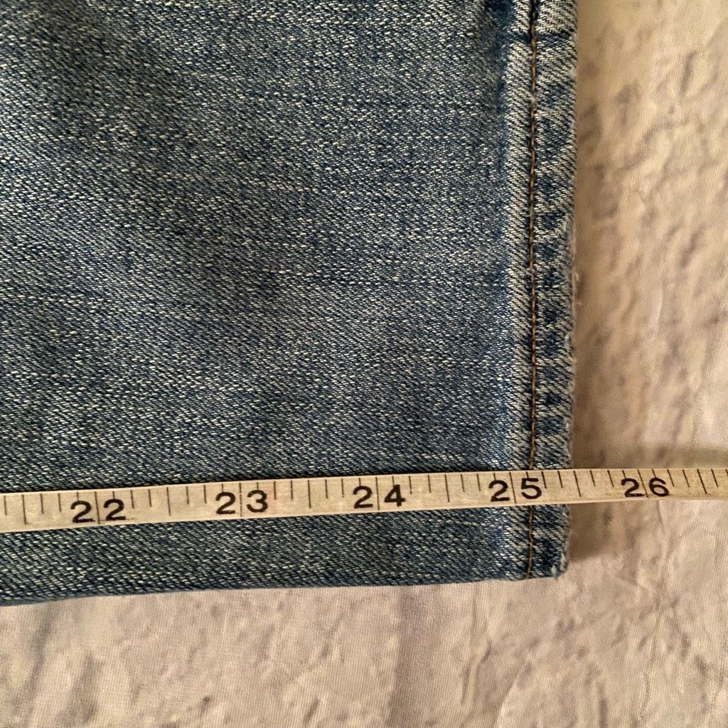 Madewell Madewell women 26 cotton blend ripped classic straight blue Size 26" / US 2 / IT 38 - 11 Thumbnail