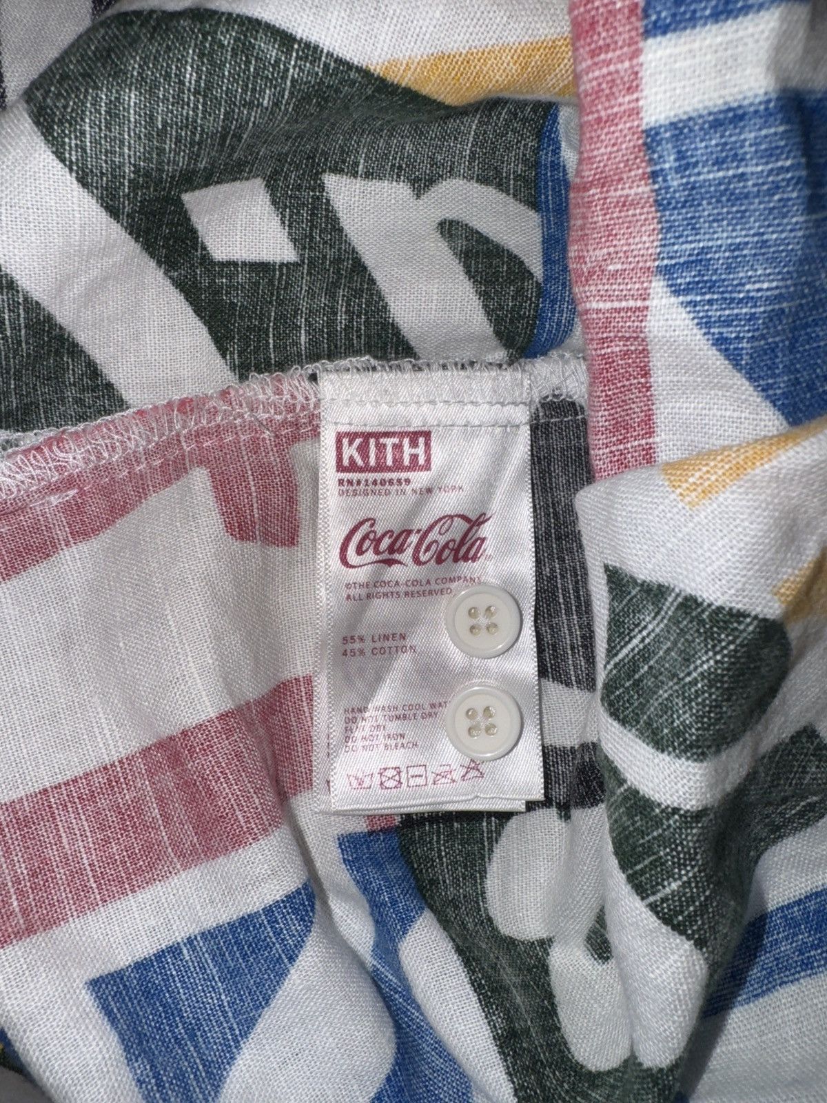 Kith Kith x Coca-Cola Limited Edition Button Up Tee. 4 color Size US M / EU 48-50 / 2 - 6 Thumbnail