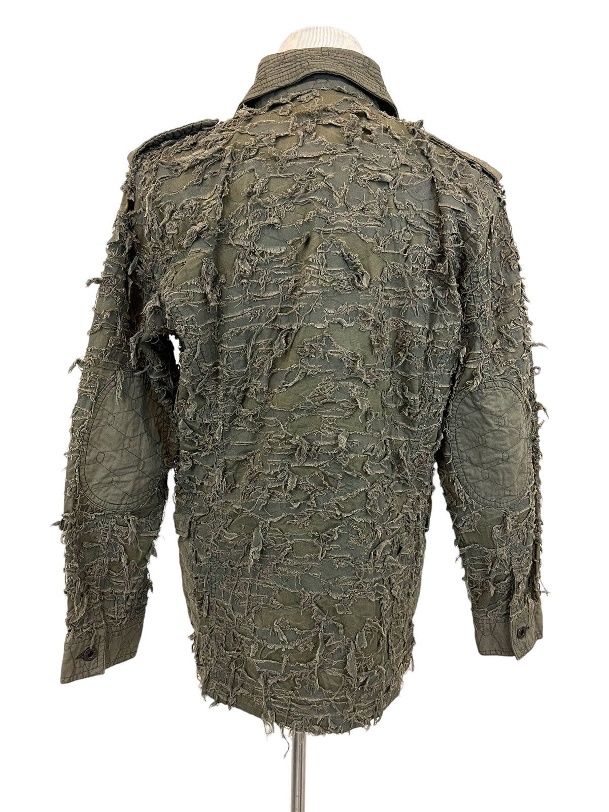 Japanese Brand Japanese Brand Mangrove Distressed Army Jacket Size US L / EU 52-54 / 3 - 6 Thumbnail