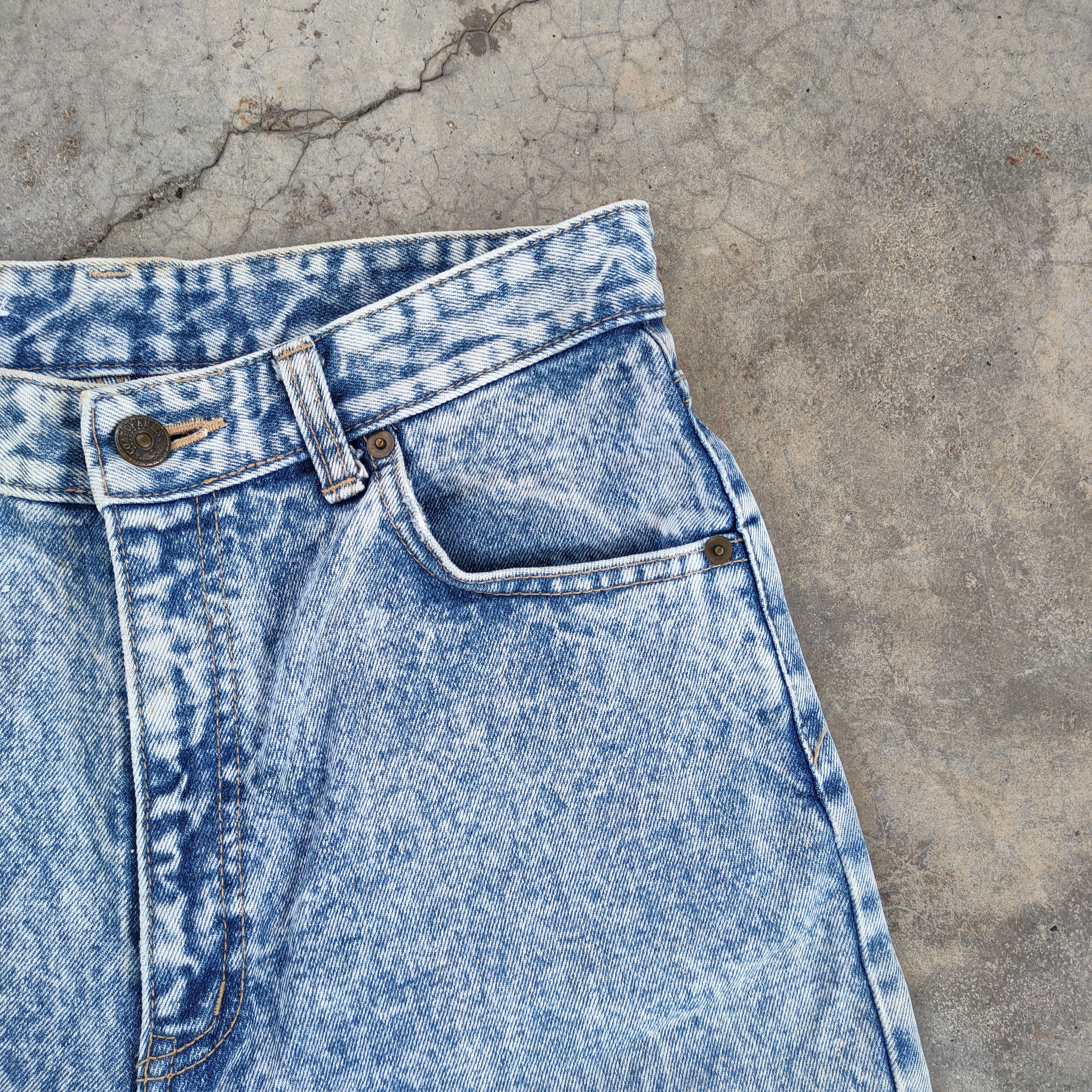Japanese Brand × Jean × Vintage VINTAGE THREE PAI FADED ACID WASH JEANS PANTS Size US 29 - 7 Thumbnail