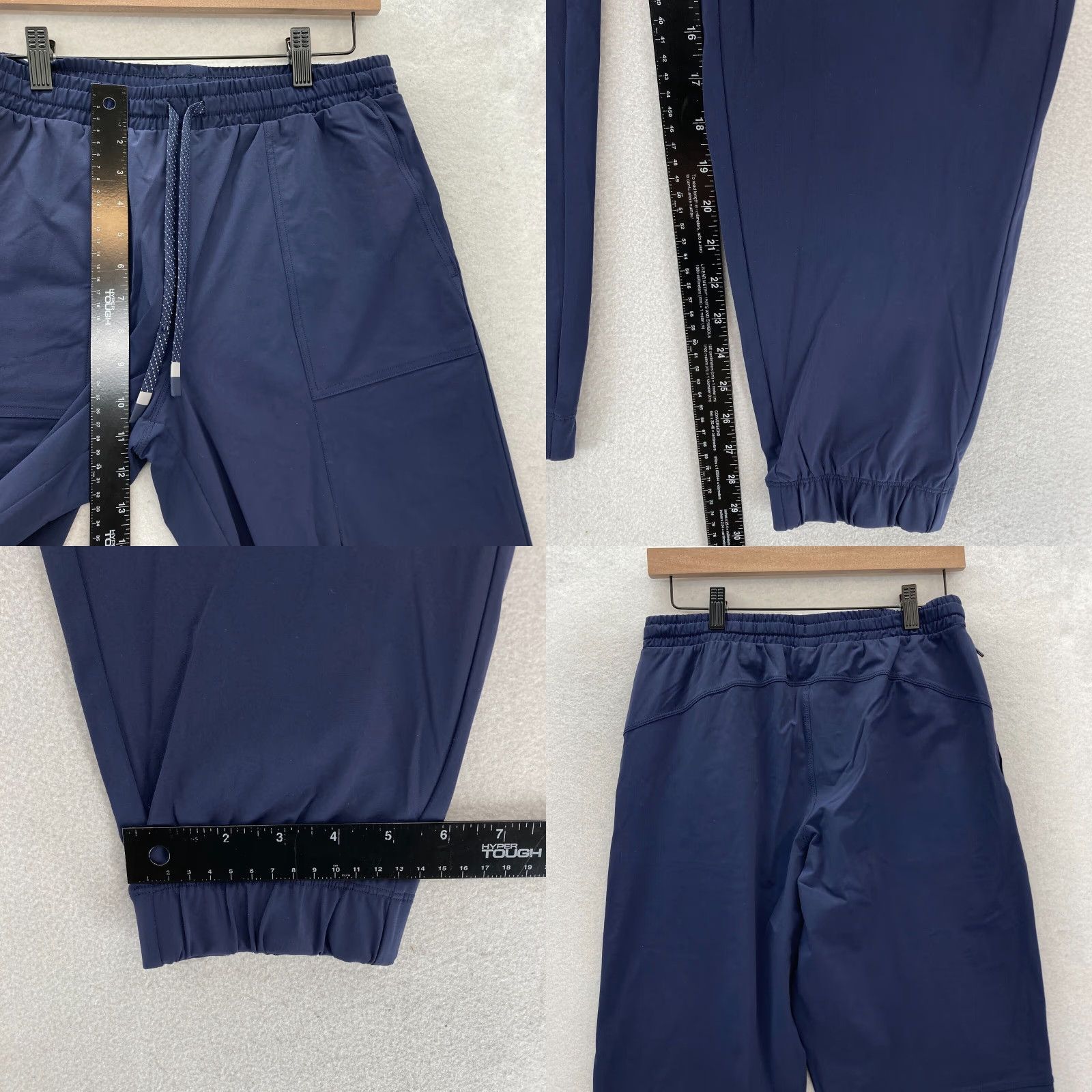 Fabletics Fabletics The One Jogger Athletic Training Womens Small Tall Blue Stretch Preppy Pants Jogger XS Tall Pockets Zipper Pocket Elastic Waist Drawstring Size 28" / US 6 / IT 42 - 8 Thumbnail