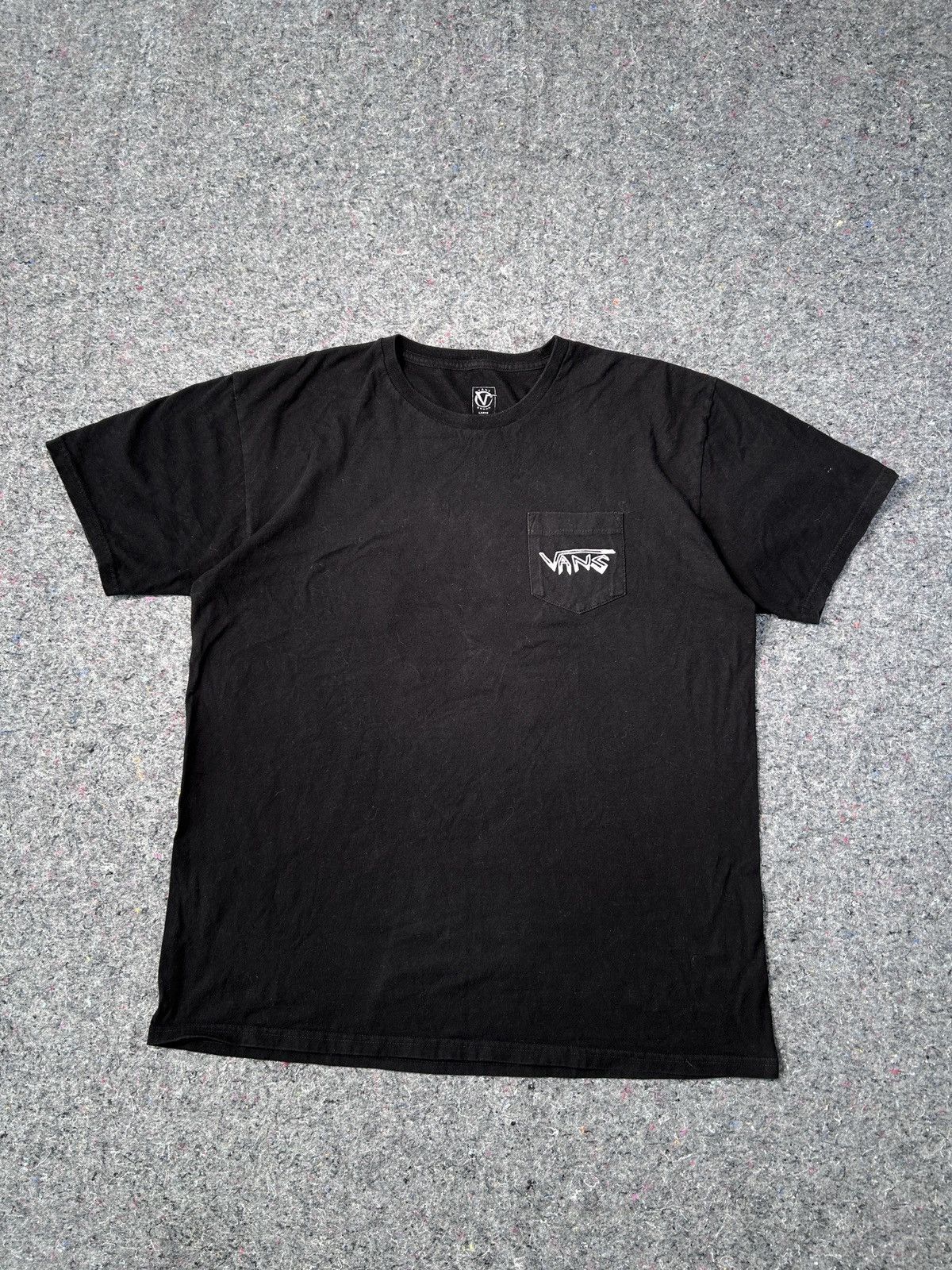 Vans VANS Men's Med Tee T-Shirt Black Rowan Zorilla Skull Flames Size US L / EU 52-54 / 3 - 6 Thumbnail