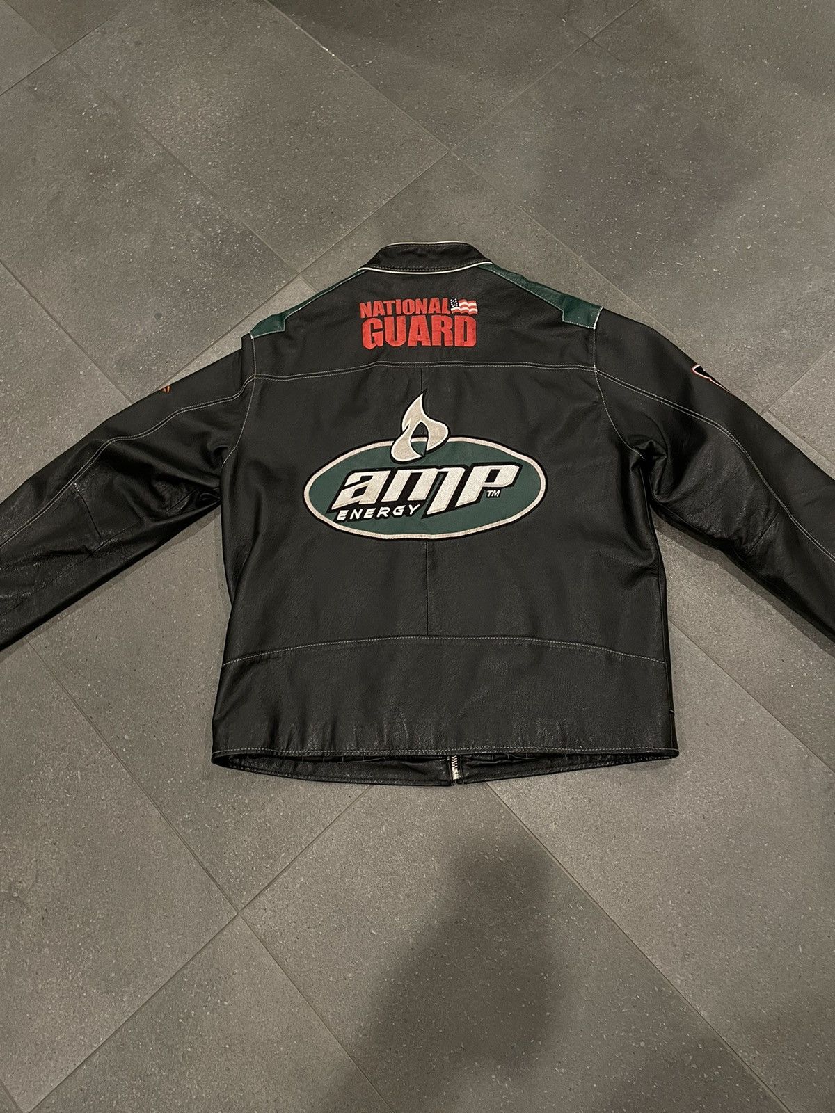NASCAR Dale Earnhardt jr. leather jacket. Size US M / EU 48-50 / 2 - 11 Thumbnail