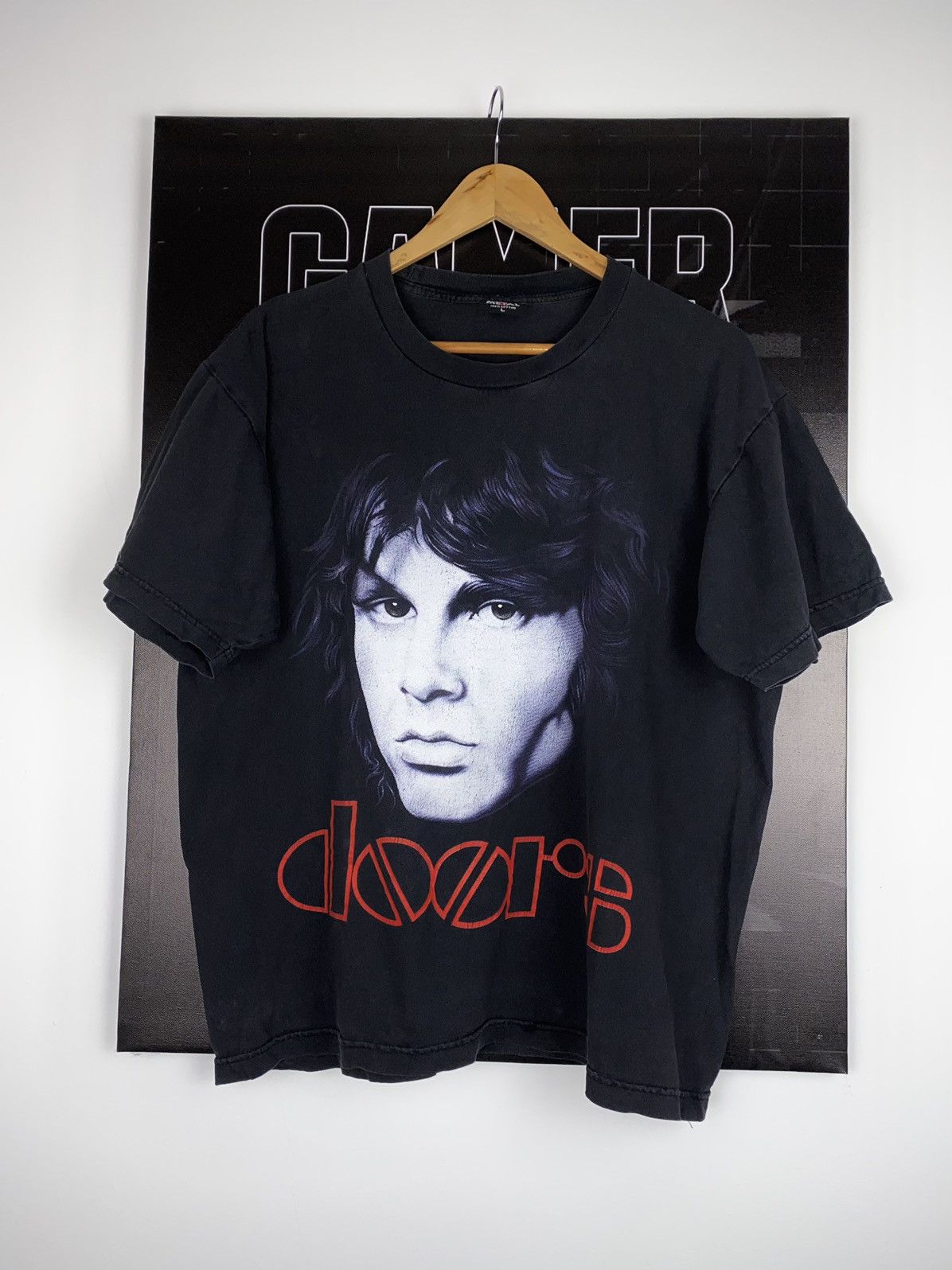 🚨 90s Rare The Doors Jim Morrison Vintage Band Tee T-shirt
