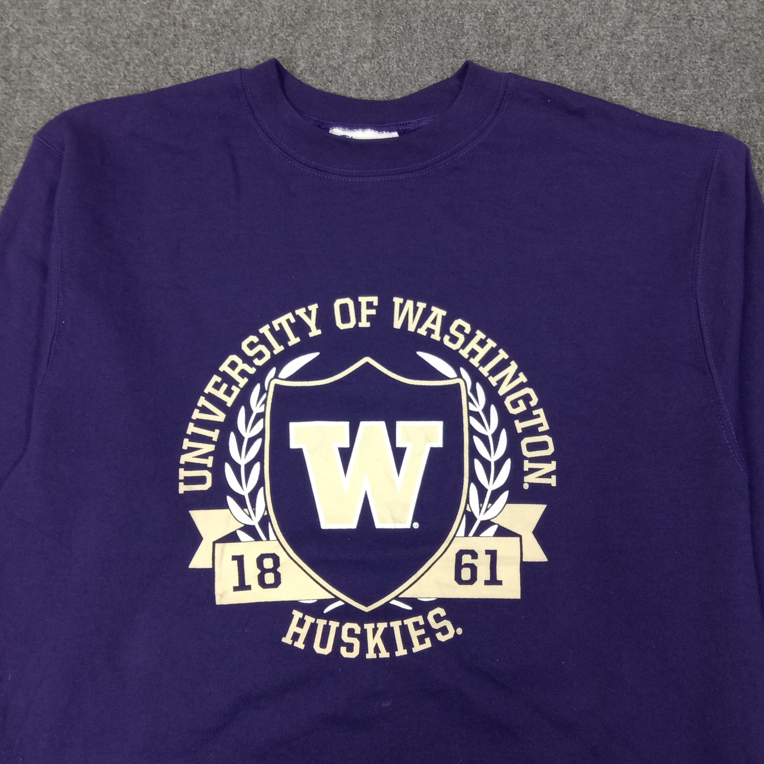 Champion Champion Washington University Huskies Sweatshirt C262N24 Size US M / EU 48-50 / 2 - 2 Thumbnail