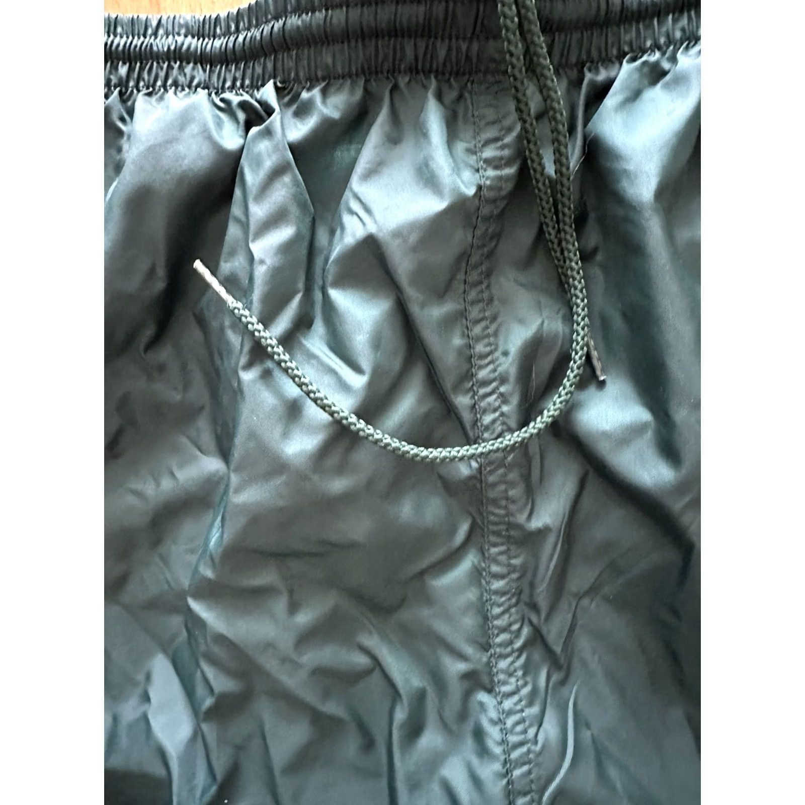 Nike VINTAGE Nike Track Pants Baggy 90s Green Mens XL Pants 90s Nike White Tag Rare Size US 36 / EU 52 - 4 Thumbnail