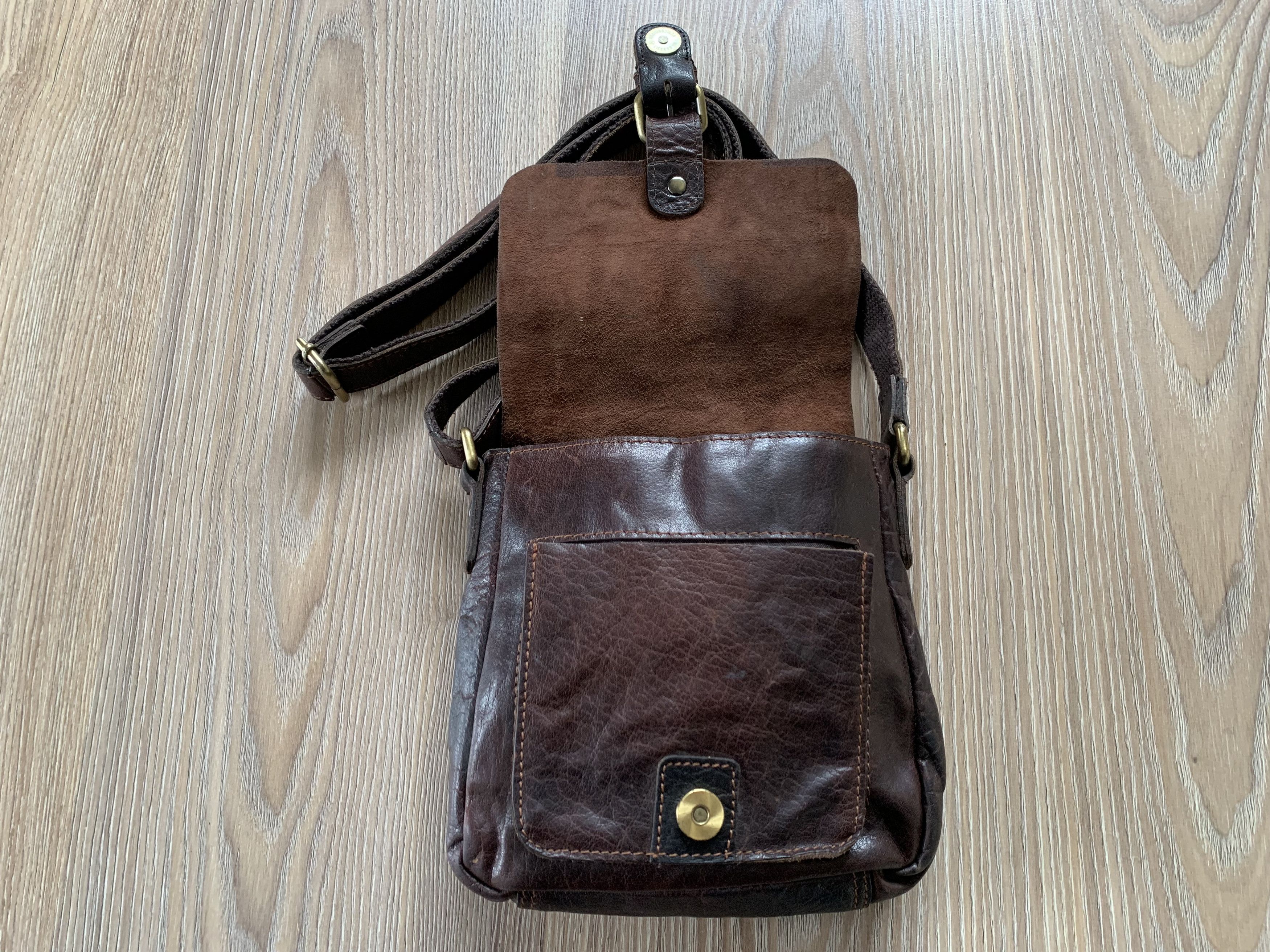 Other Rowallan Brown Leather Shoulder CrossBody Bag Size ONE SIZE - 5 Thumbnail