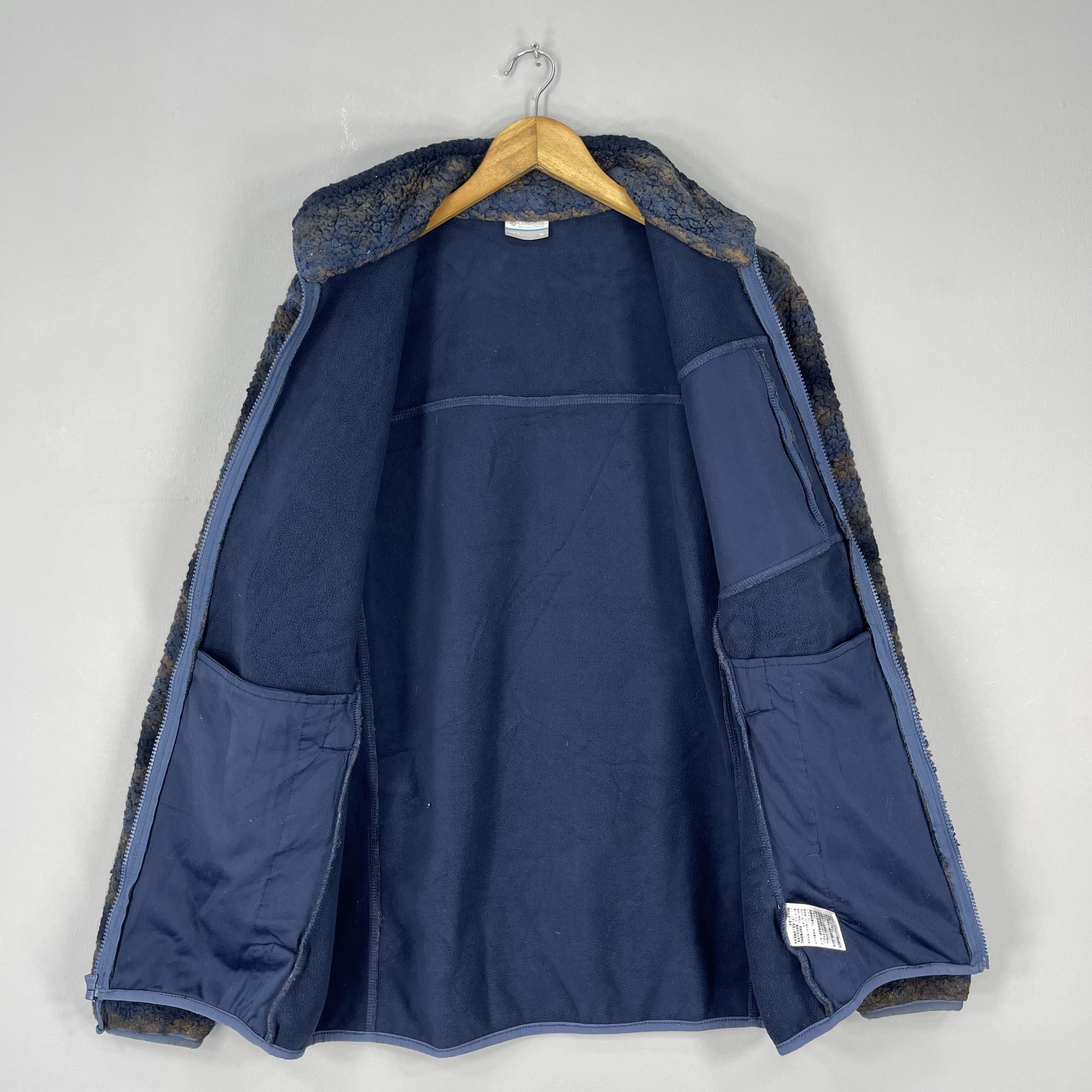 Columbia Vintage 1990s COLUMBIA Steen Mountain Blanket Print Fleece Size US L / EU 52-54 / 3 - 7 Thumbnail
