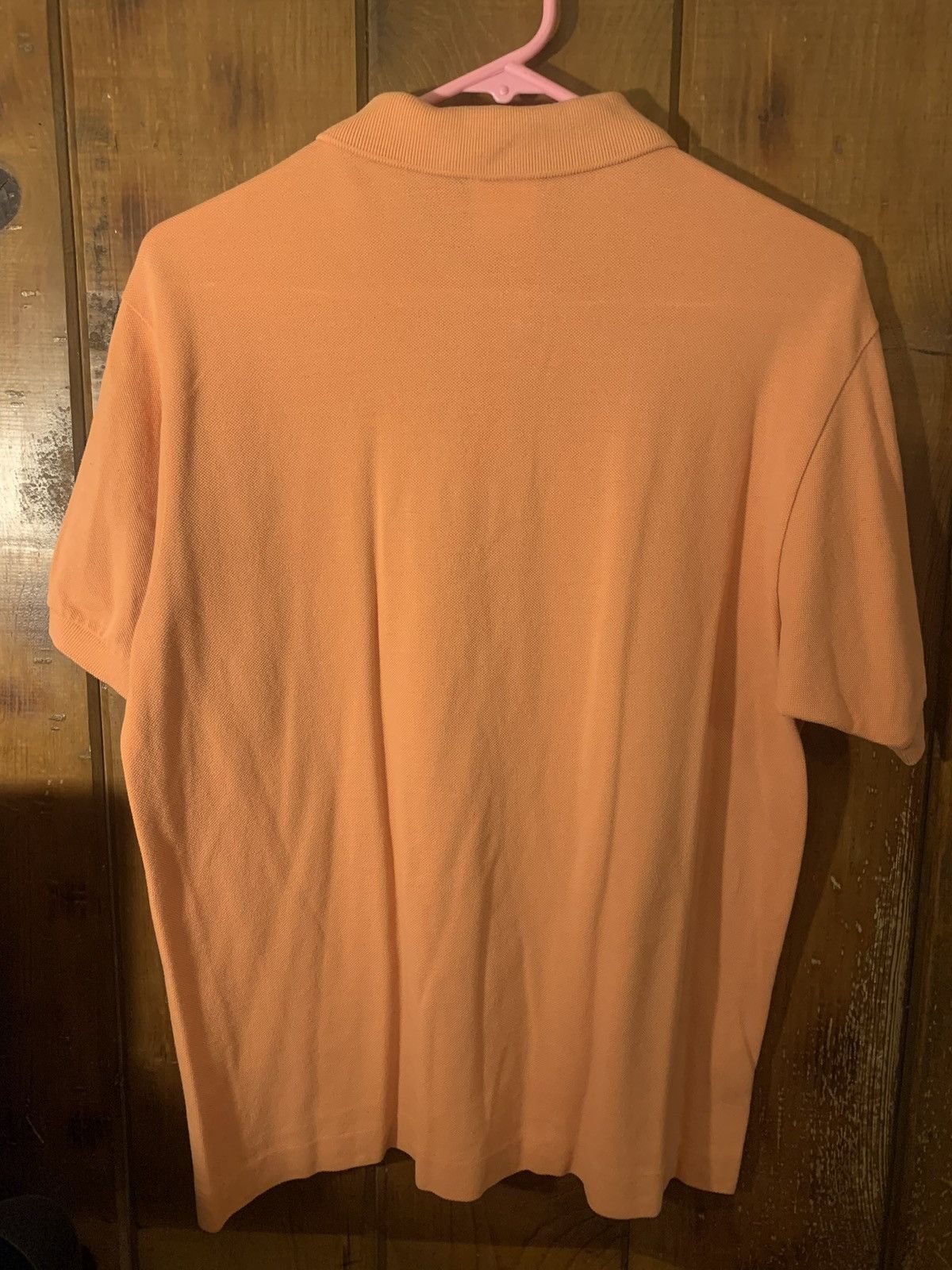 Lacoste Lacoste orange cotton polo shirt Size US S / EU 44-46 / 1 - 5 Thumbnail