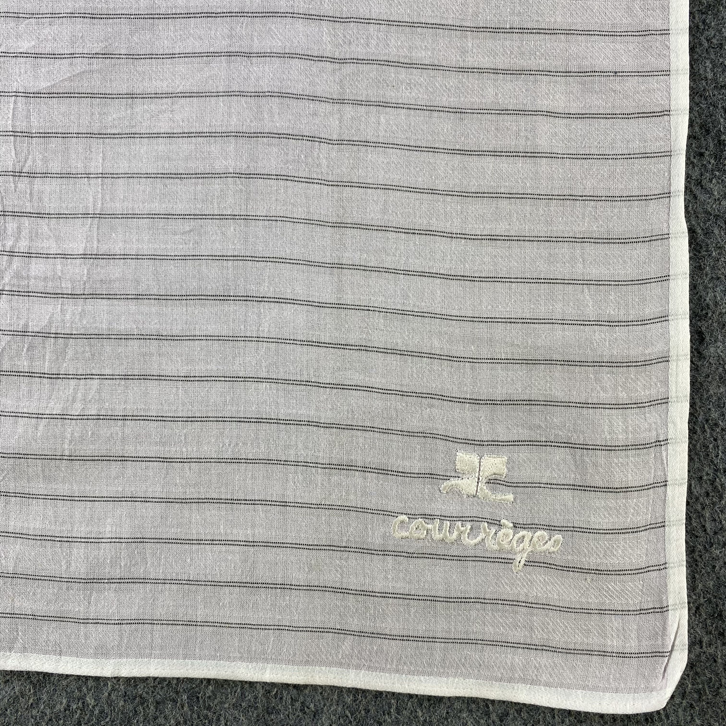 Courreges Courreges Handkerchief/Neckerchief/Bandana HC825 Size ONE SIZE - 3 Thumbnail