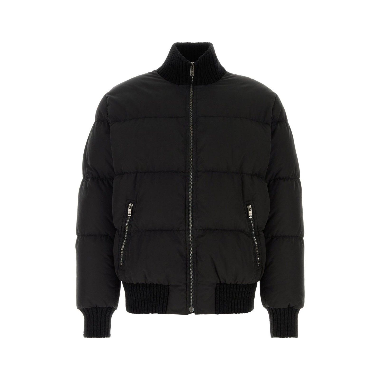 Prada PRADA Black Cotton Bomber Jacket New & Authentic (Men's size Size US M / EU 48-50 / 2 - 1 Thumbnail