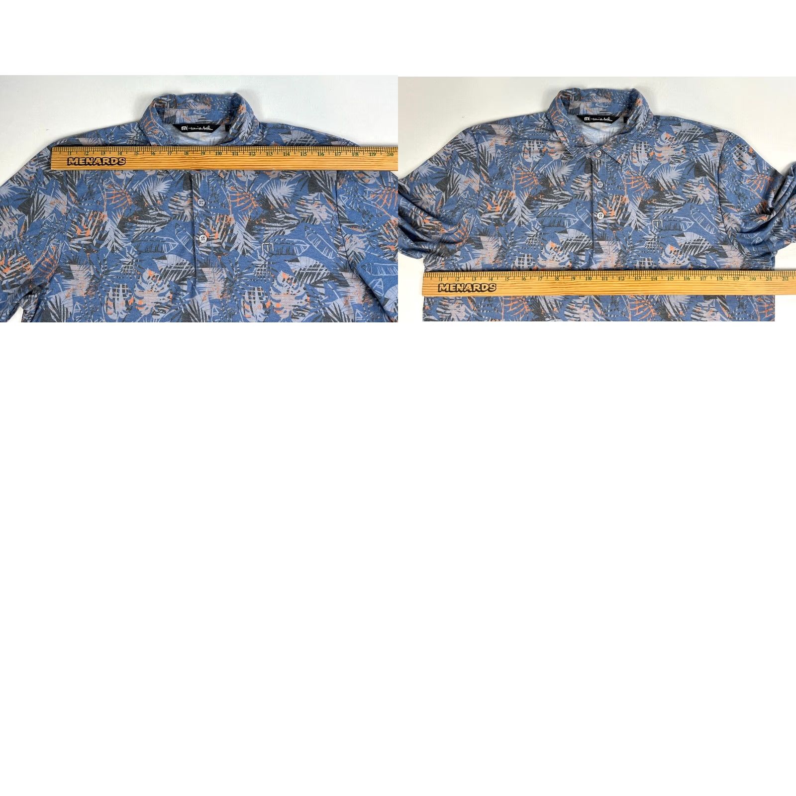 TravisMathew Travis Mathew Polo Shirt Men’s Floral All Over Print Sz L Shirt Size US L / EU 52-54 / 3 - 8 Thumbnail