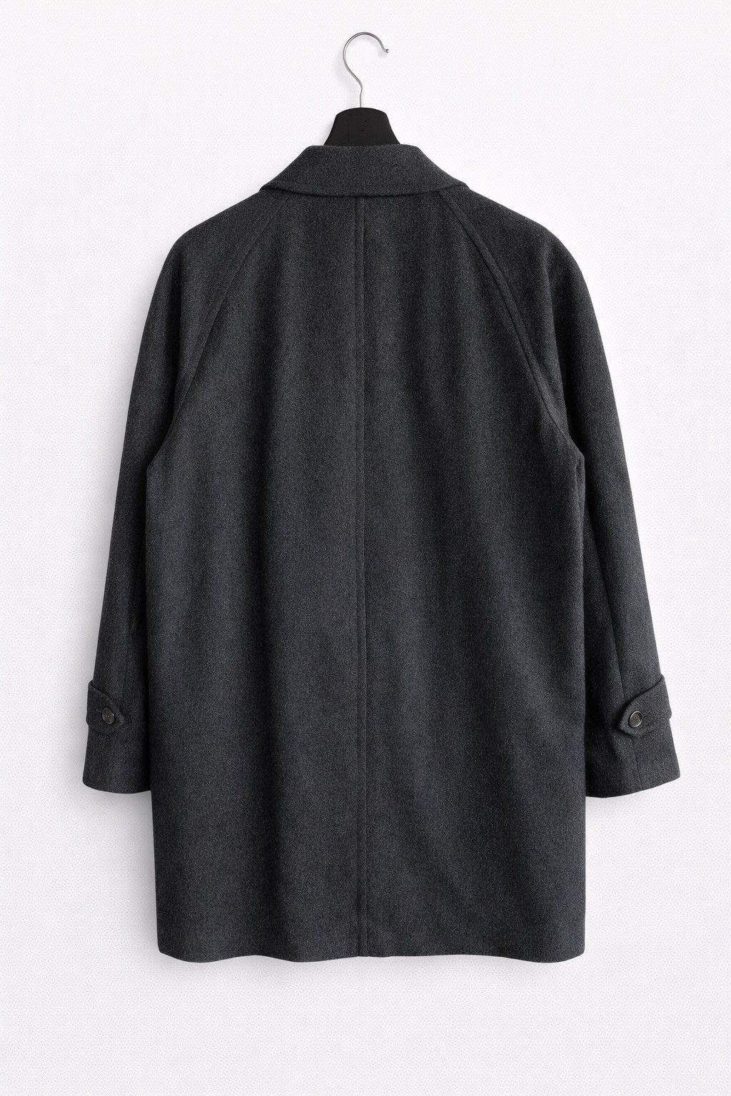 Japanese Brand Field House Cashmere Blend Wool Coat Dark Grey Outerwear Size US M / EU 48-50 / 2 - 2 Thumbnail
