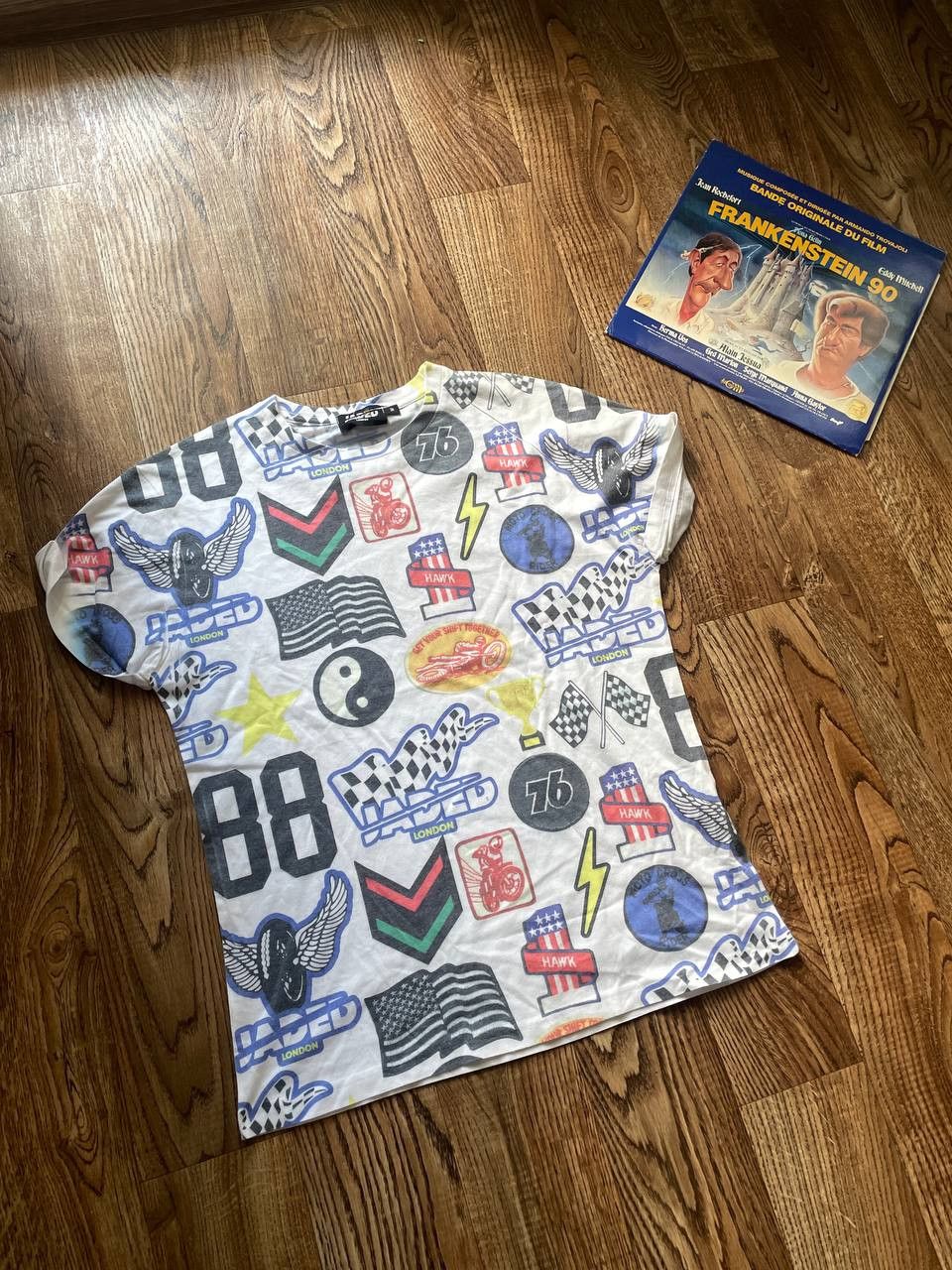 Jaded London 💥Y2k Jaded London Print Boxy T-Shirt Size US M / EU 48-50 / 2 - 2 Thumbnail