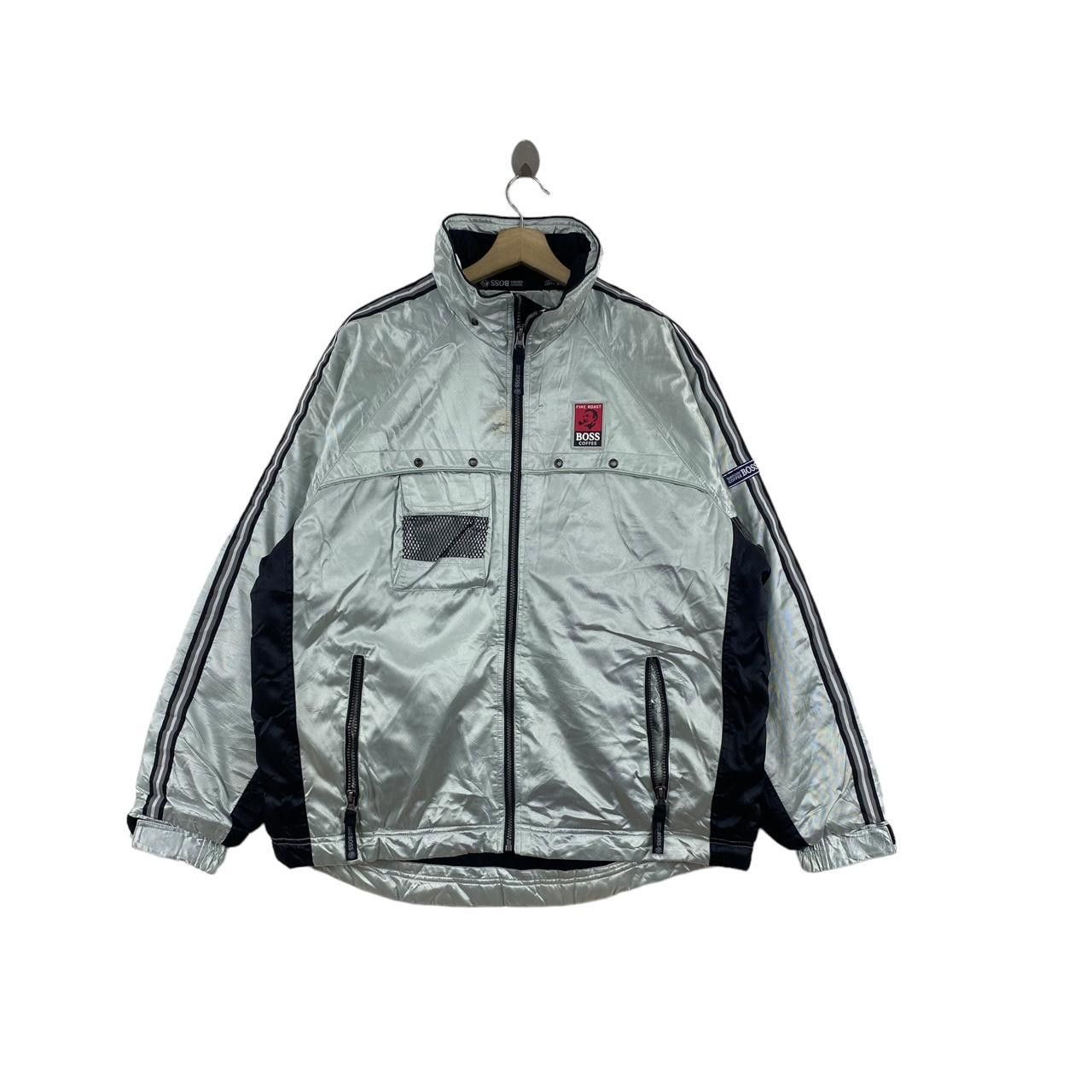 Other Vintage SUNTORY BOSS COFFEE Technical Jacket Windbreaker Size US L / EU 52-54 / 3 - 1 Thumbnail