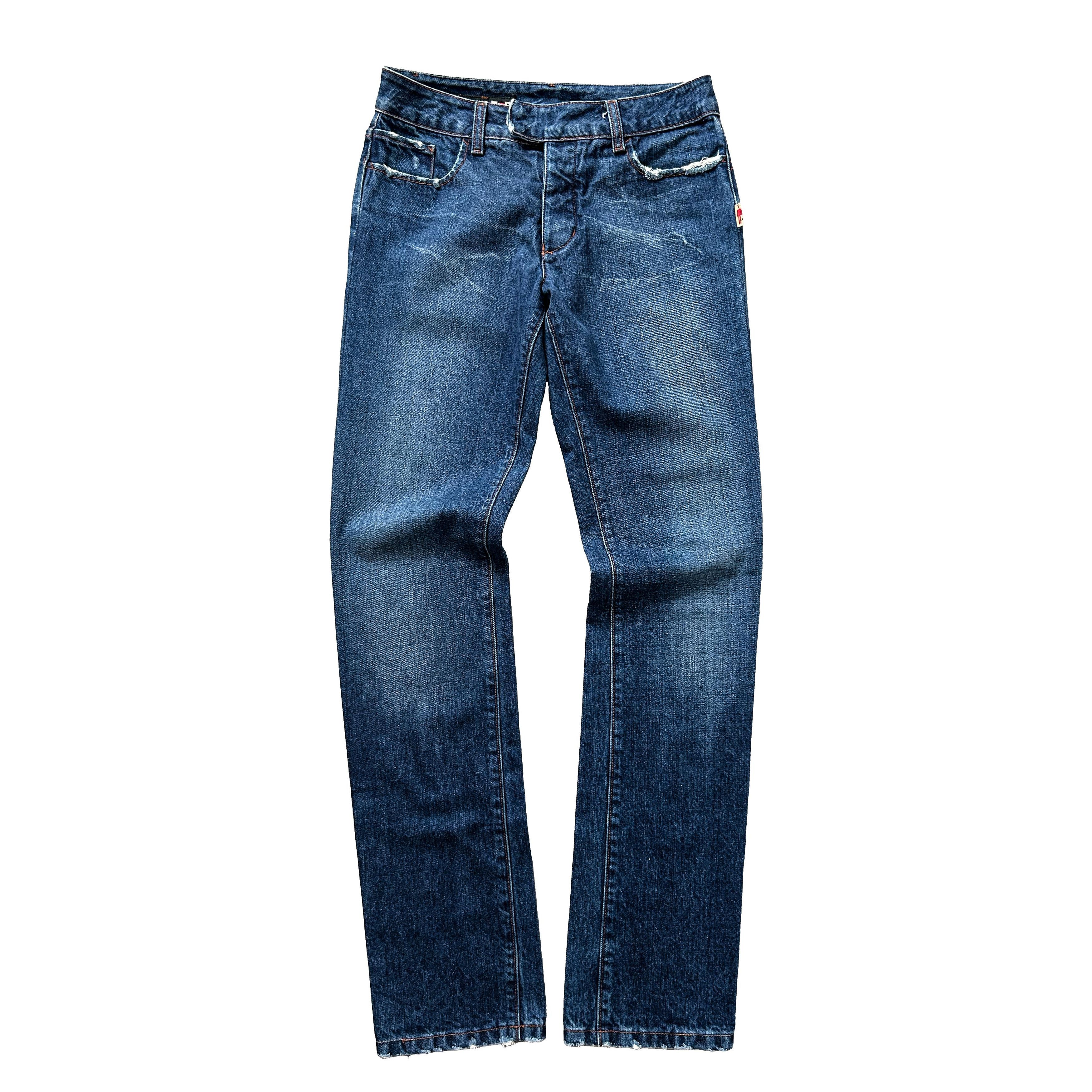 Jean Paul Gaultier Jean Paul Gaultier Blue Classic Denim Jeans Size US 30 / EU 46 - 1 Thumbnail