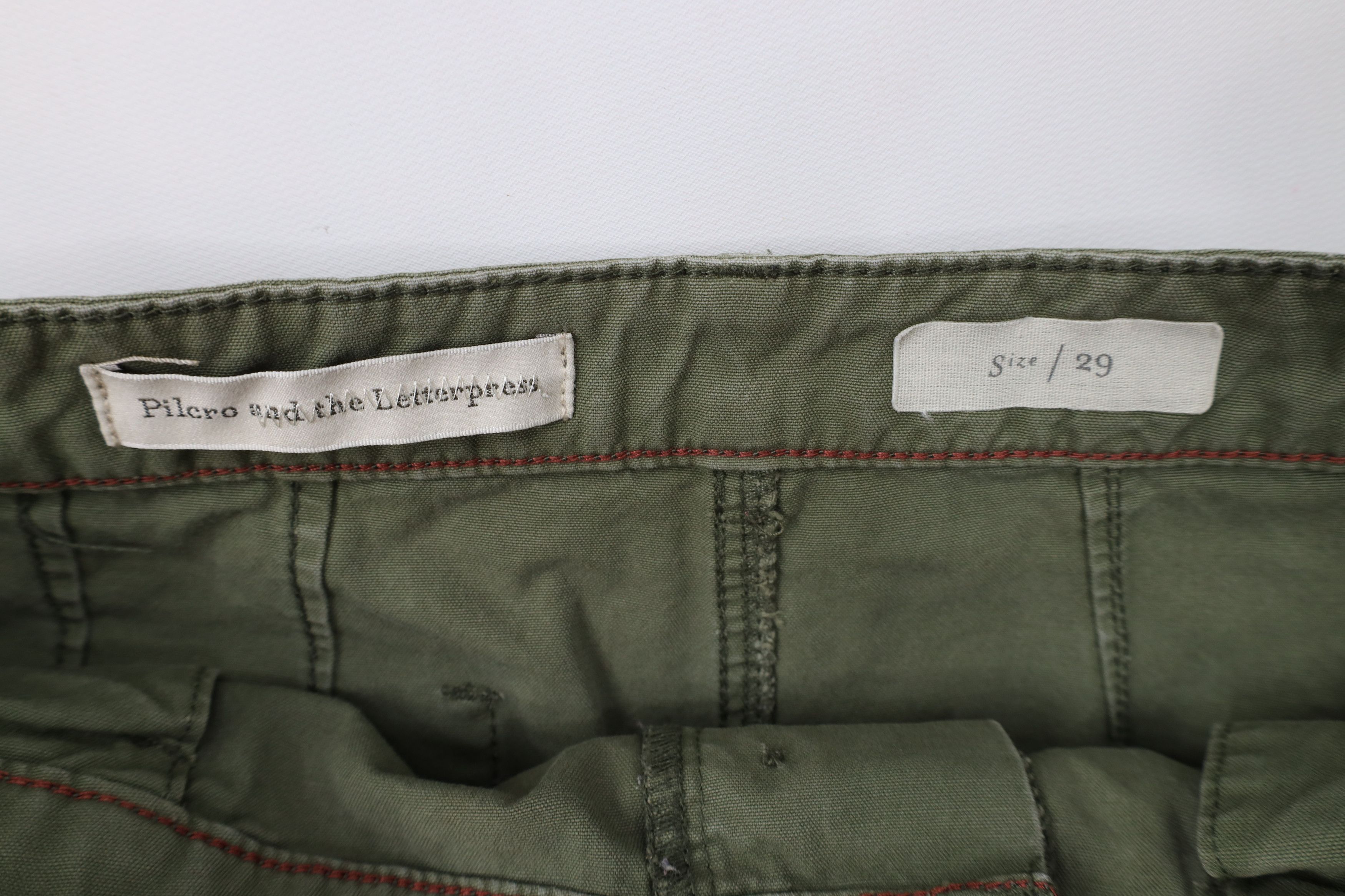 Anthropologie Anthropologie Pilcro Letterpress Wide Leg Capris Pants Size 29" - 6 Thumbnail