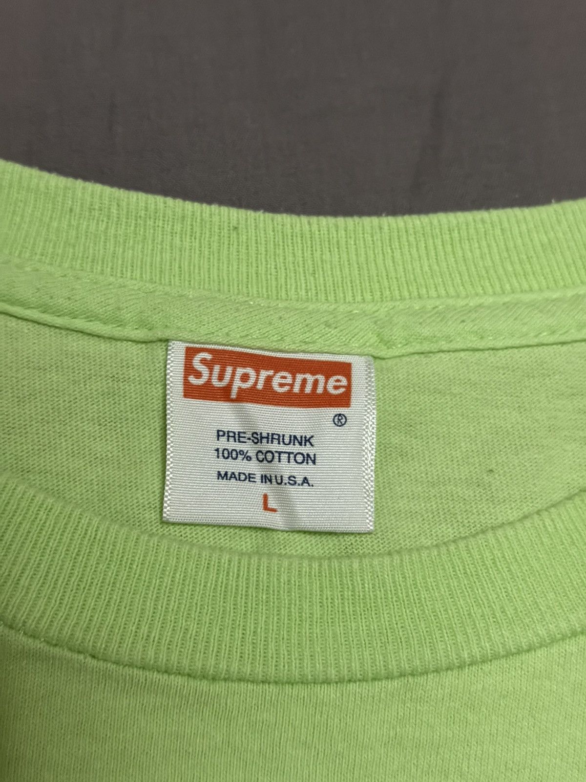 Supreme Supreme saga Green box logo tee Size US L / EU 52-54 / 3 - 3 Thumbnail