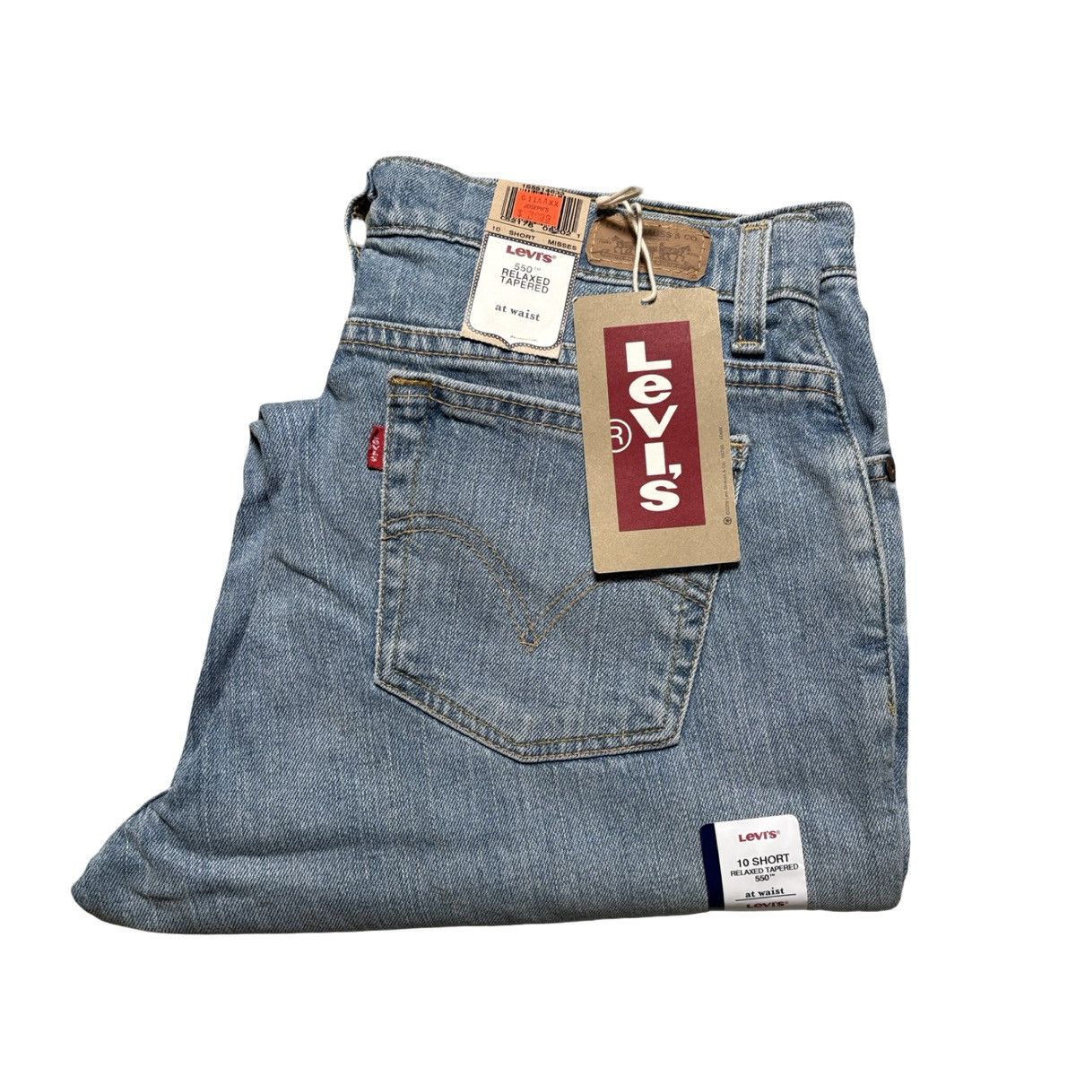 Levi's Vintage Levi's 550 Jeans Womens 10 Short Blue Relaxed Fit Size 32" / US 10 / IT 46 - 1 Thumbnail
