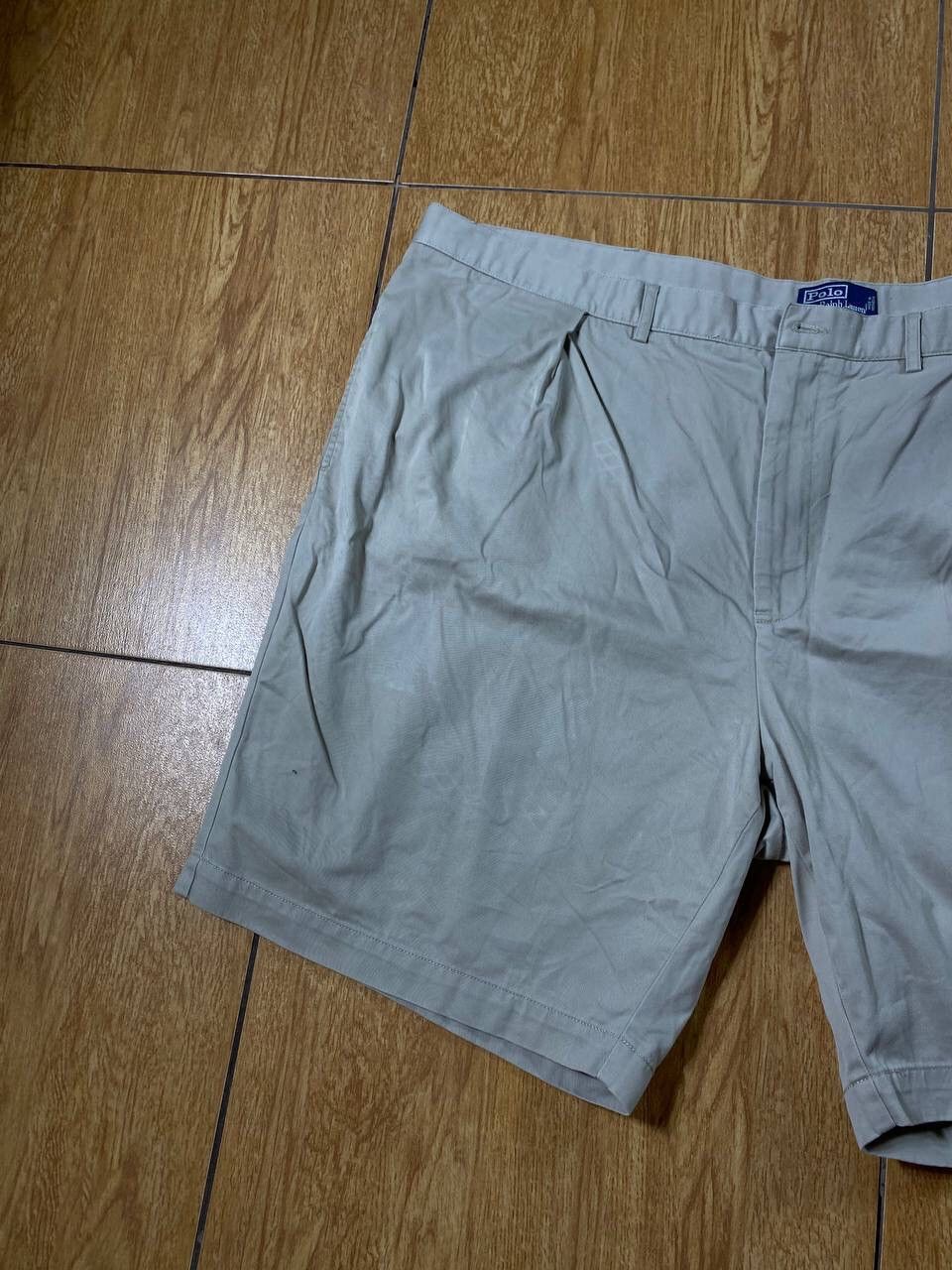 Polo Ralph Lauren × RRL Ralph Lauren × Vintage Polo Ralph Lauren Shorts Men Relaxed Fit Chino FlatFront Size US 44 / EU 60 - 8 Thumbnail