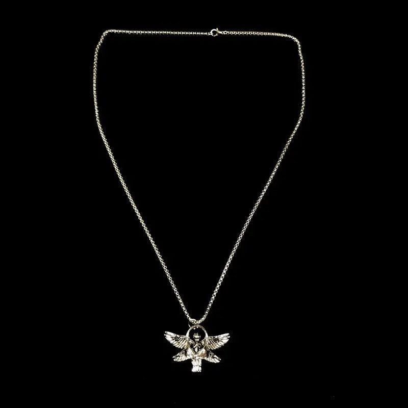 Jewelry Angel Necklace Punk Chain Size ONE SIZE - 4 Thumbnail