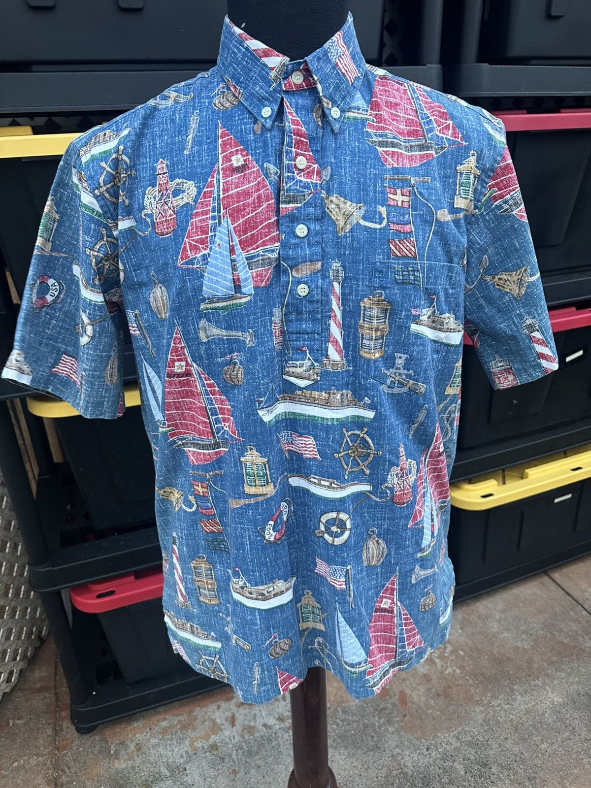 Reyn Spooner Reyn Spooner Classic Multicolored Hawaiian Print Men's M Size US M / EU 48-50 / 2 - 1 Thumbnail