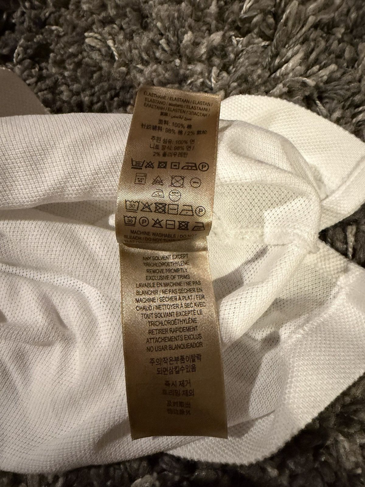 Burberry White Burberry Polo Size US S / EU 44-46 / 1 - 8 Thumbnail