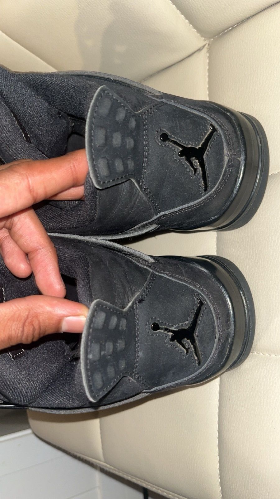 Jordan Brand Size 8.5 - Jordan 4 Retro Mid Black Cat Size US 8.5 / EU 41-42 - 4 Thumbnail