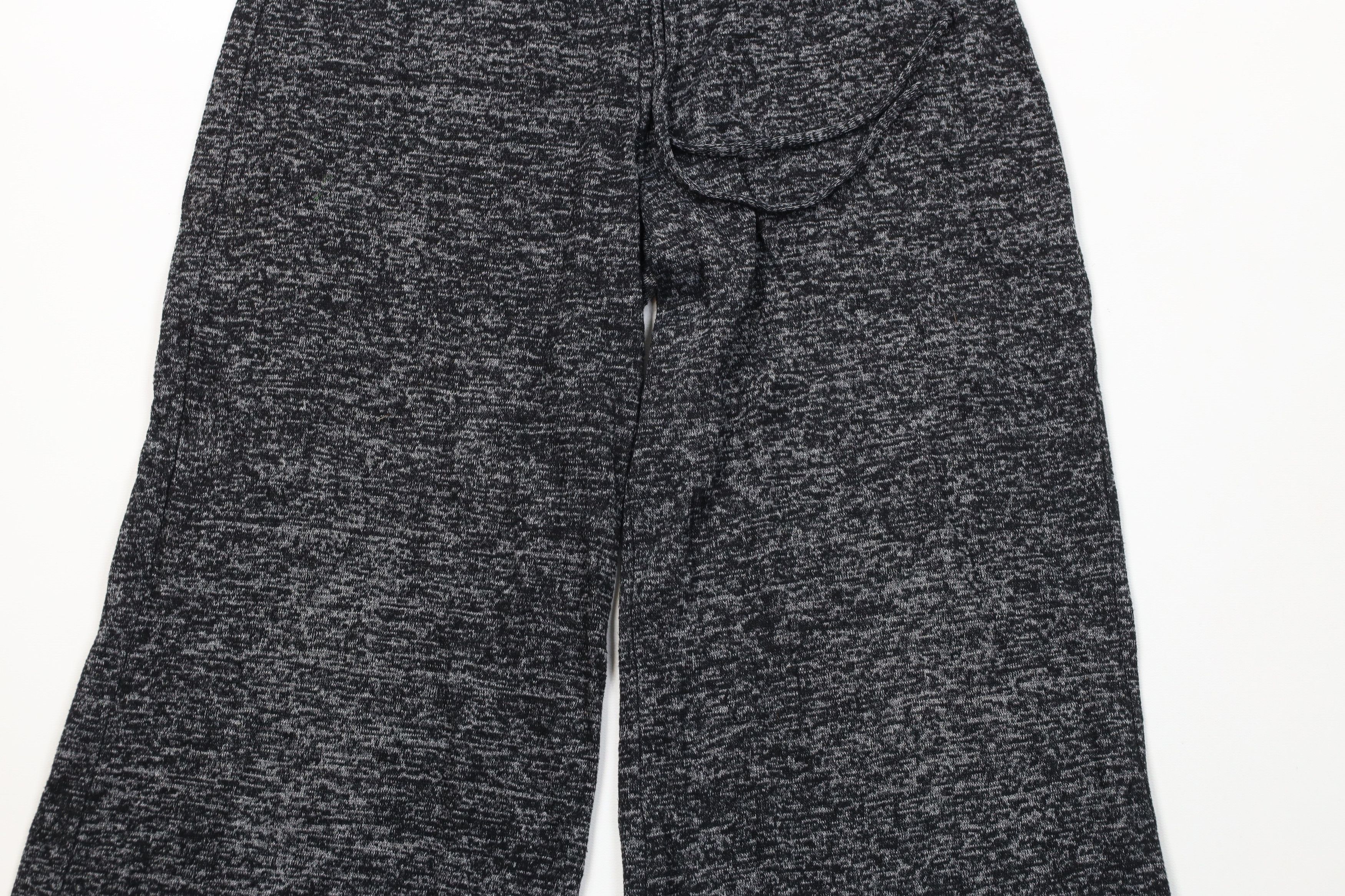 Vintage Vintage Y2K Streetwear Knit Wide Leg Sweatpants Pants USA Size 26" / US 2 / IT 38 - 3 Thumbnail