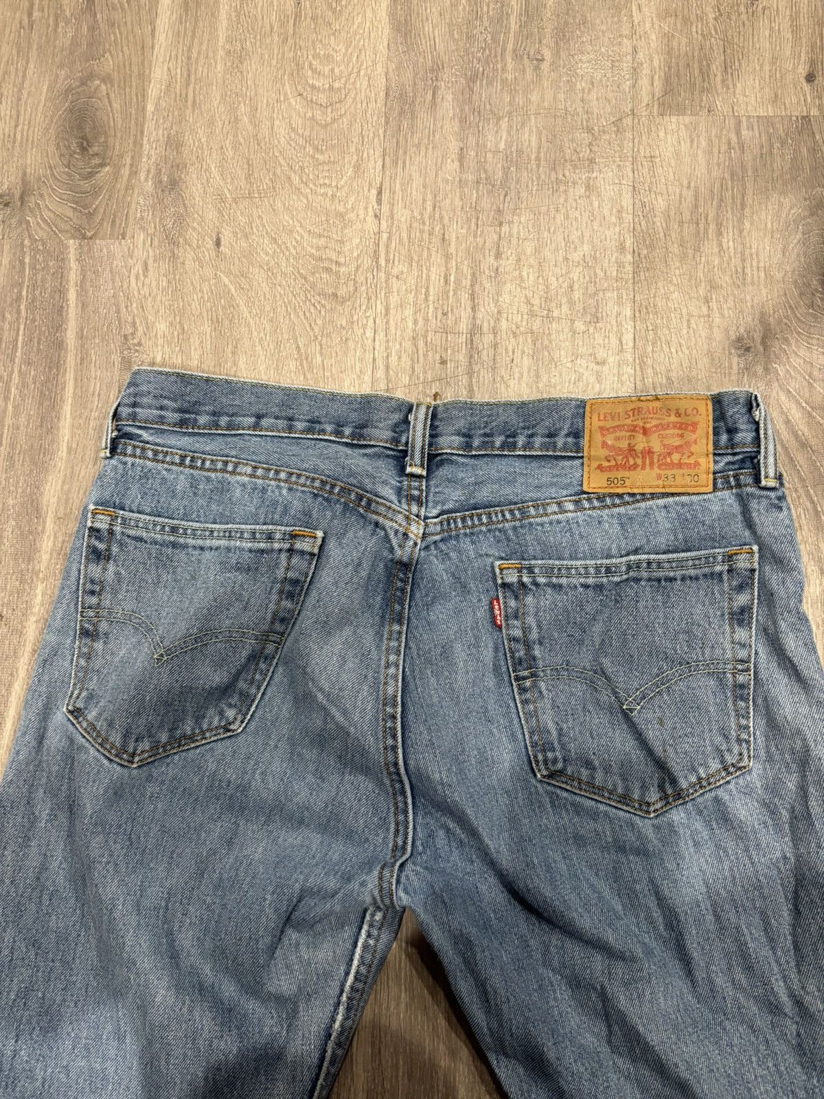 Levi's Vintage Clothing Levi’s 505 Denim Jeans Size US 33 - 3 Thumbnail