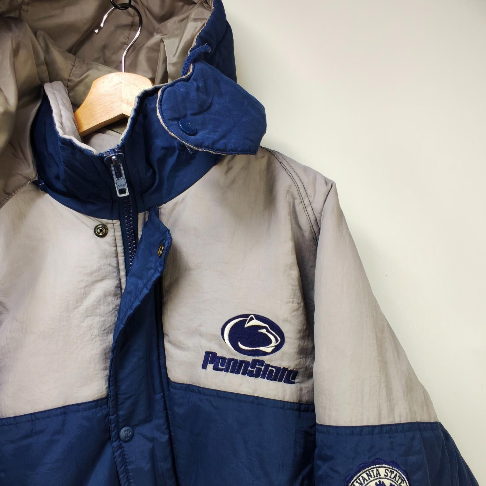 Other Vintage 90s Penn State Nittany Lions Pro Player Jacket XL Size ONE SIZE - 2 Thumbnail