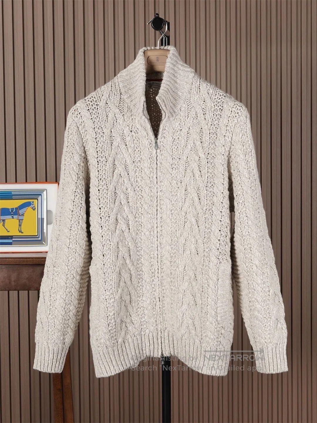 Brunello Cucinelli Brunello Cucinelli Men's Cashmere Jacket. Size US L / EU 52-54 / 3 - 1 Thumbnail