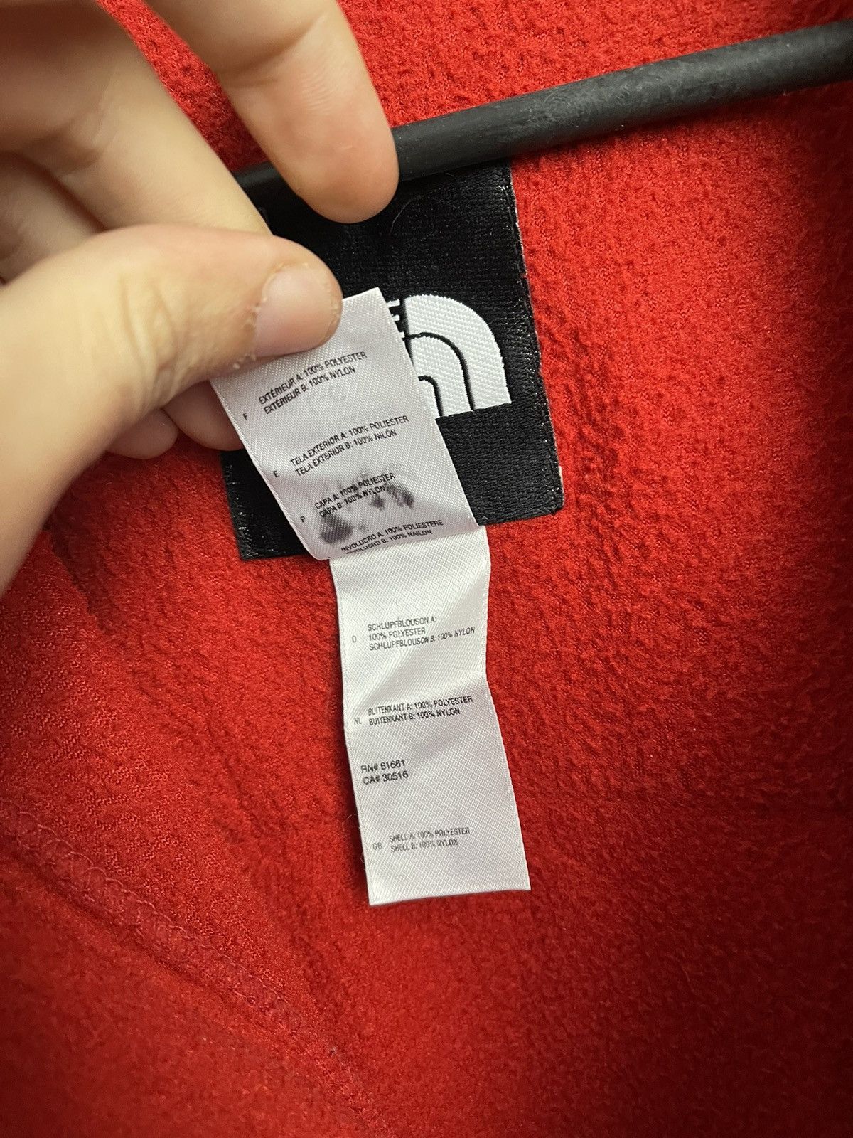 Other The North Face Vintage Fleece Jacket Nylon 90s TNF Size US L / EU 52-54 / 3 - 14 Thumbnail