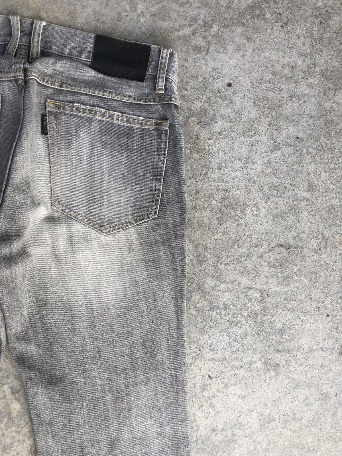 If Six Was Nine Y2k Monsieur Flared Jeans Distressed Size US 32 / EU 48 - 10 Thumbnail
