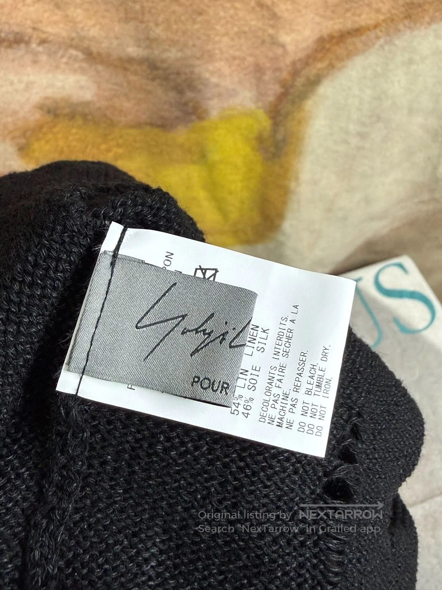 Yohji Yamamoto Yohji Yamamoto Distressed Black Beanie. Size ONE SIZE - 6 Thumbnail