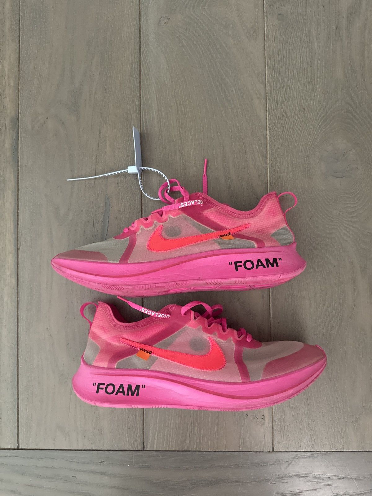 Nike × Off-White × Virgil Abloh Off white zoom fly Size US 13 / EU 46 - 3 Thumbnail