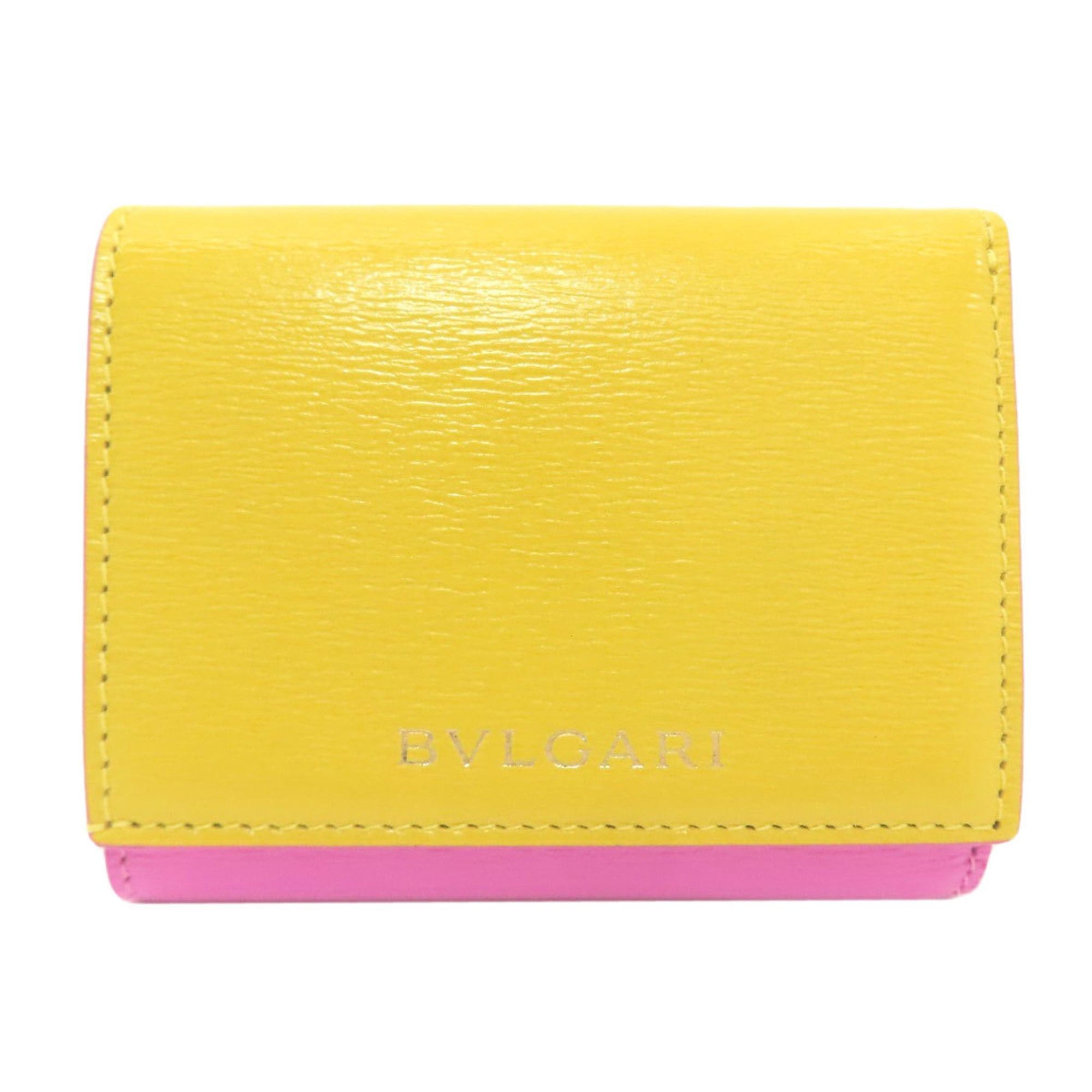 Bvlgari BVLGARI B.zero1 Charm Bifold Wallet Leather Women's Size ONE SIZE - 1 Thumbnail
