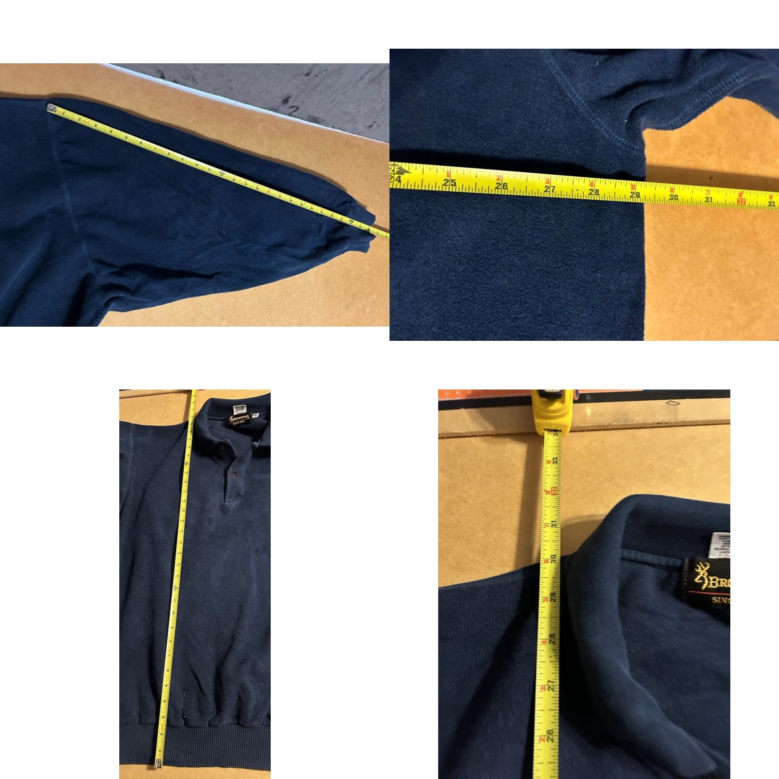 Vintage VINTAGE Browning Long Sleeve Polo Shirt Men 2XL Navy Blue Deer Hunting Buttons Shirt Regular Fit Casual, Travel, Activewear Mens Size US XXL / EU 58 / 5 - 9 Thumbnail