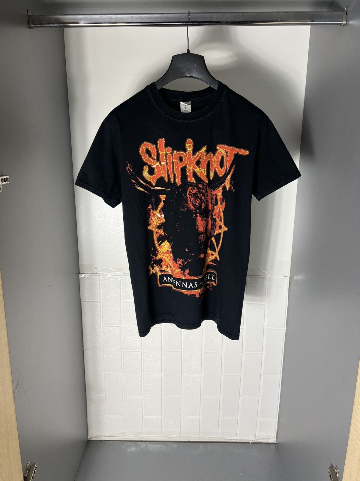 Band Tees × Vintage VERY RARE SLIPKNOT DOUBLE PRINTED ROCK T-SHIRT METAL 90s Y2K Size US M / EU 48-50 / 2 - 1 Thumbnail