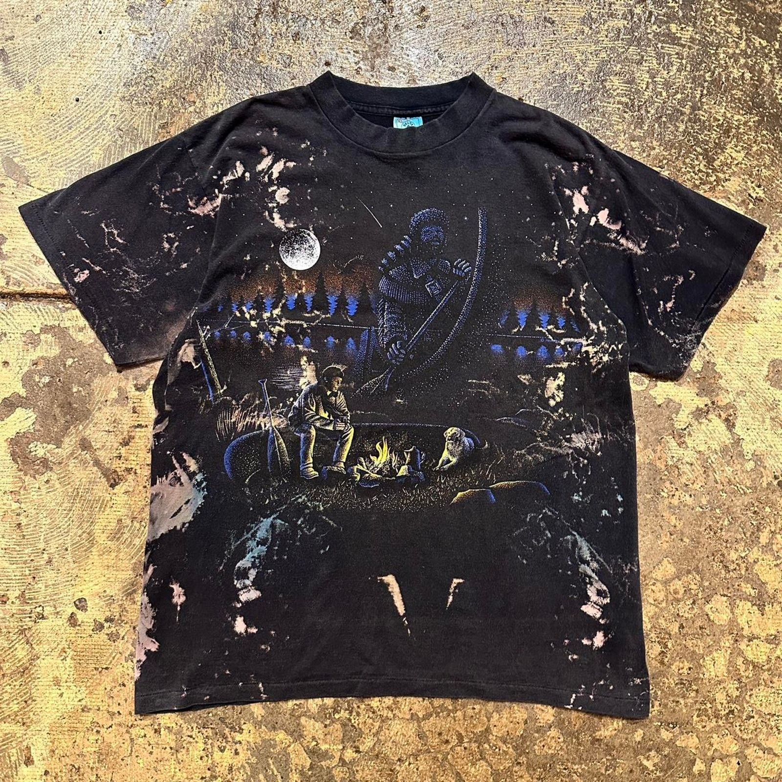 Delta Vintage delta campfire graphic night Size US XL / EU 56 / 4 - 1 Thumbnail
