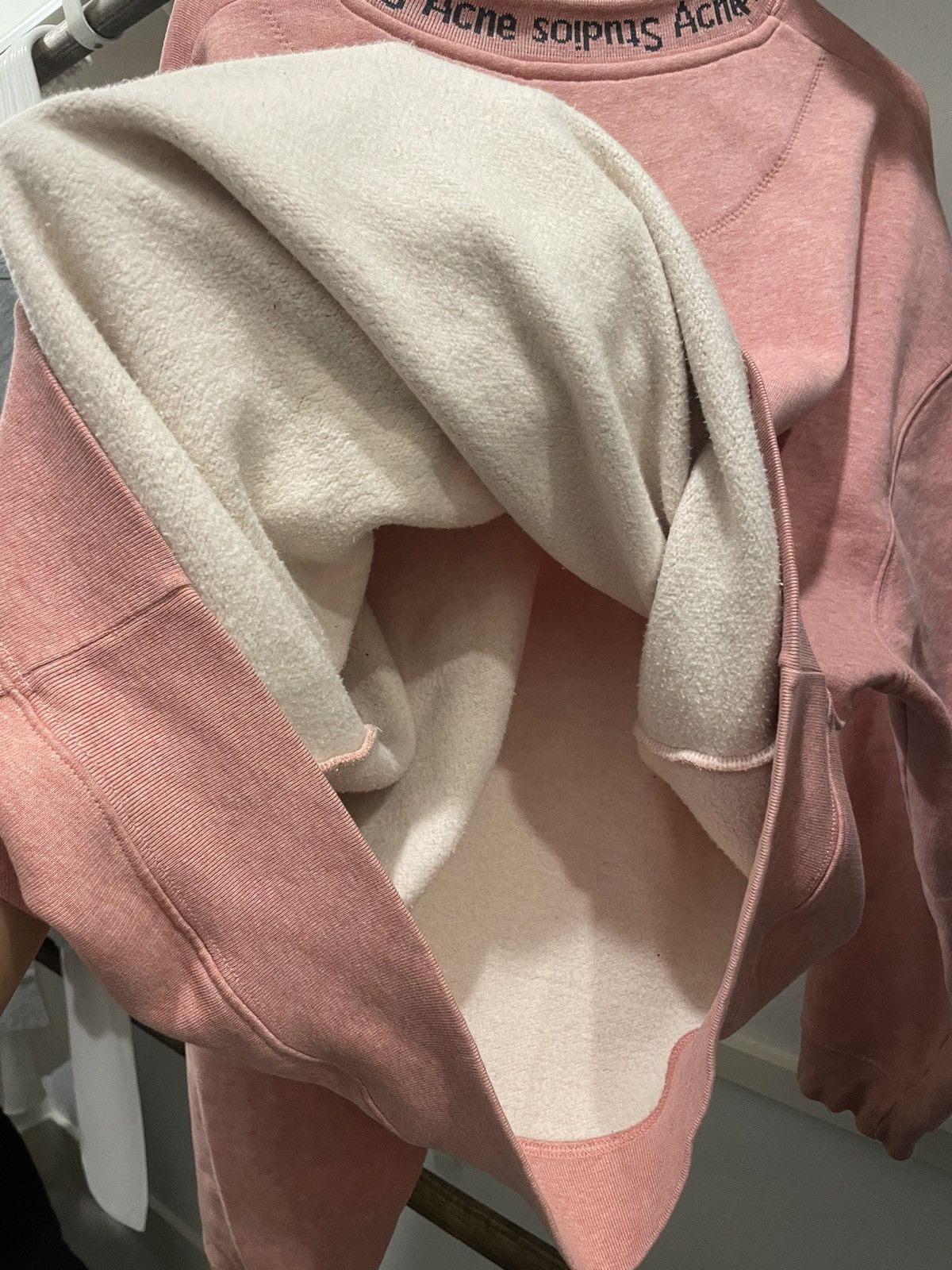 Acne Studios - Logo Neck Crewneck (**Read Description)