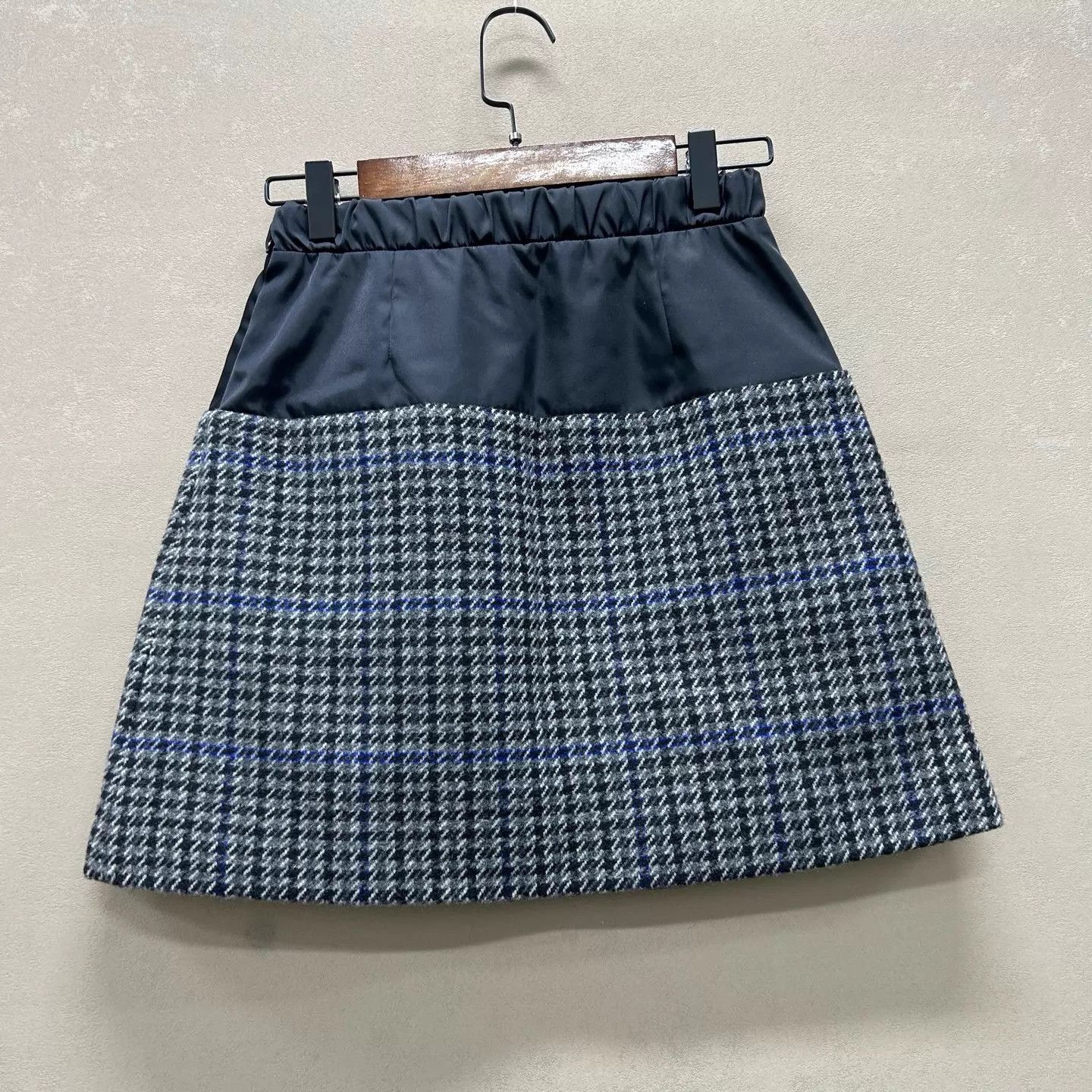 Prada PRADA houndstooth mini skirt 36 new with tags Size 25" / US 0 / IT 36 - 2 Thumbnail
